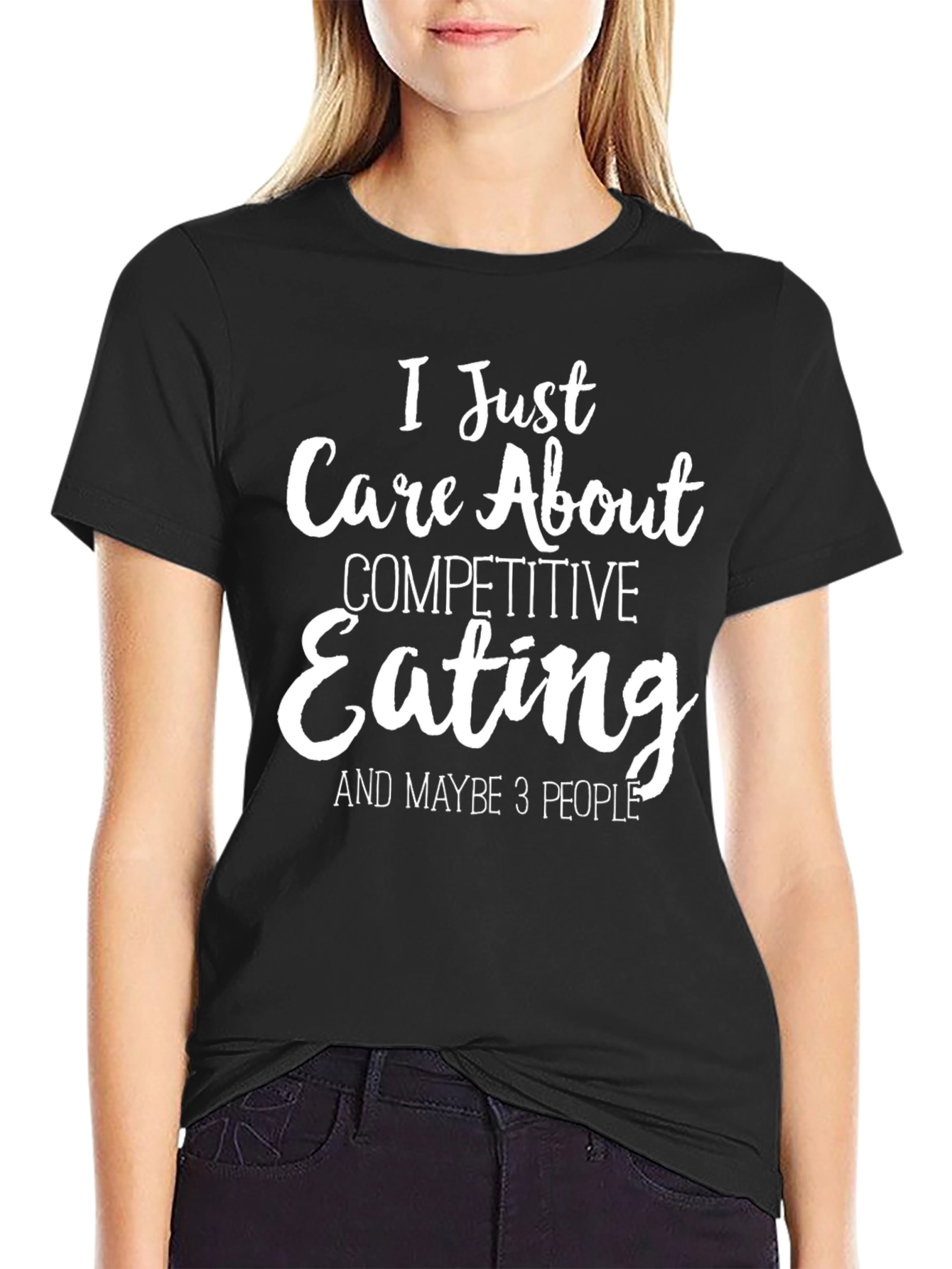 Competitive Eating T-Shirt Funny Foodie Gift