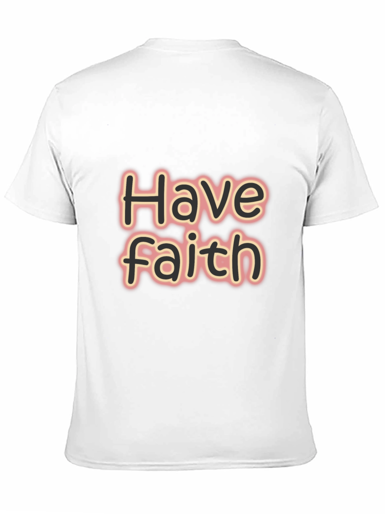 Have Faith Graphic Tee - Black Casual T-Shirt