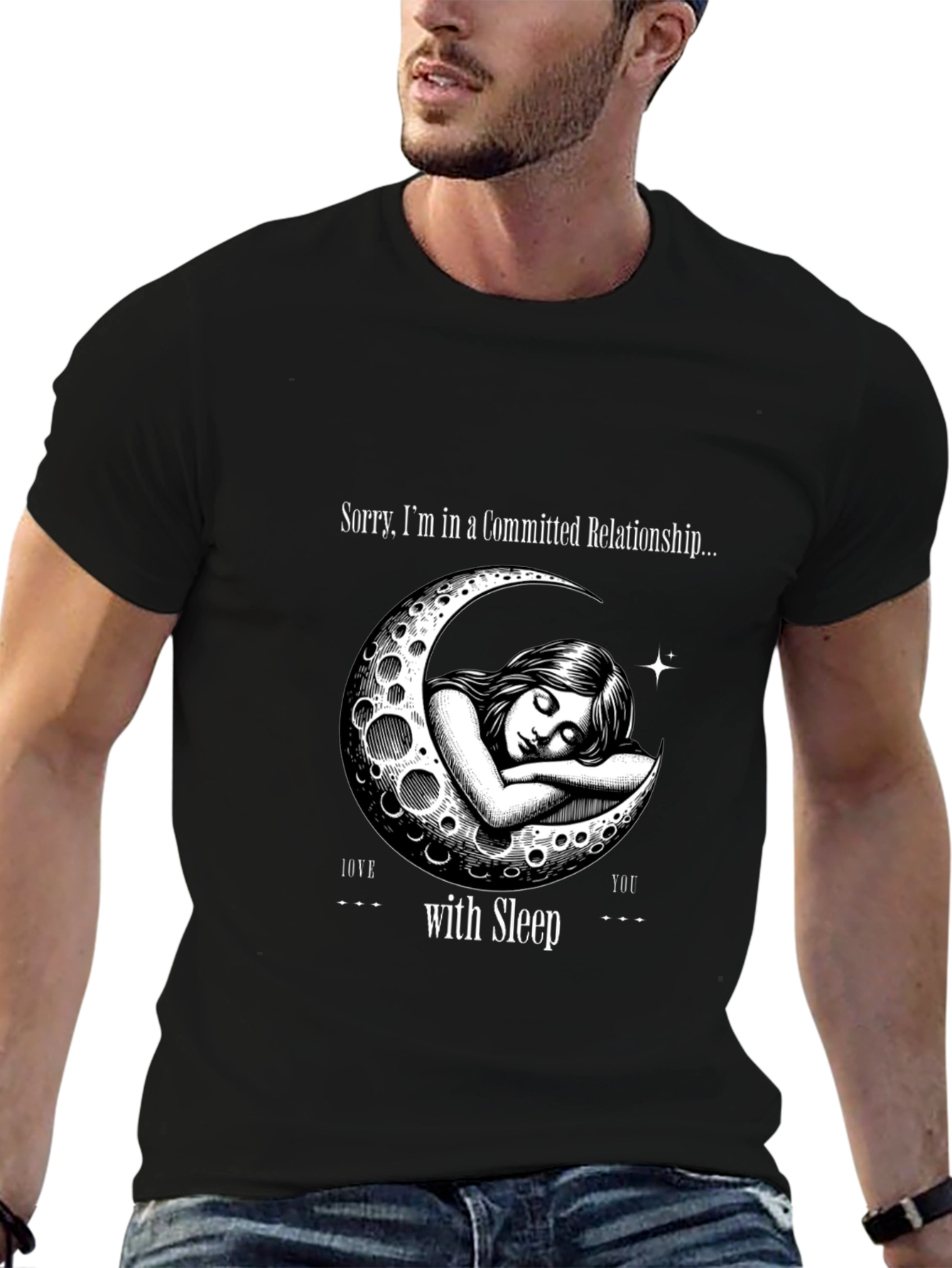Committed to Sleep Graphic T-Shirt