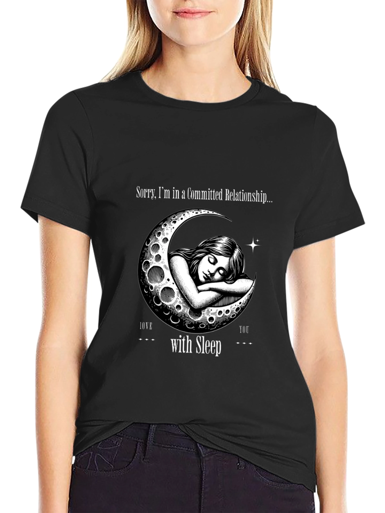 Committed to Sleep Graphic T-Shirt