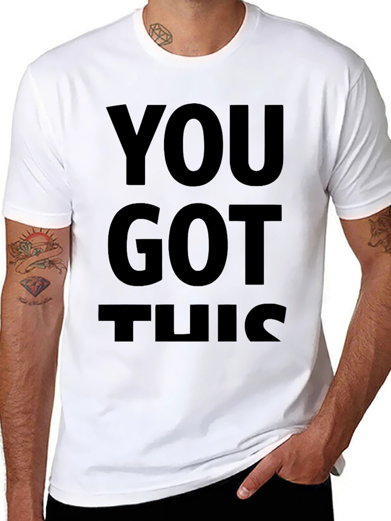 You Got This T-Shirt - Motivational Black Tee