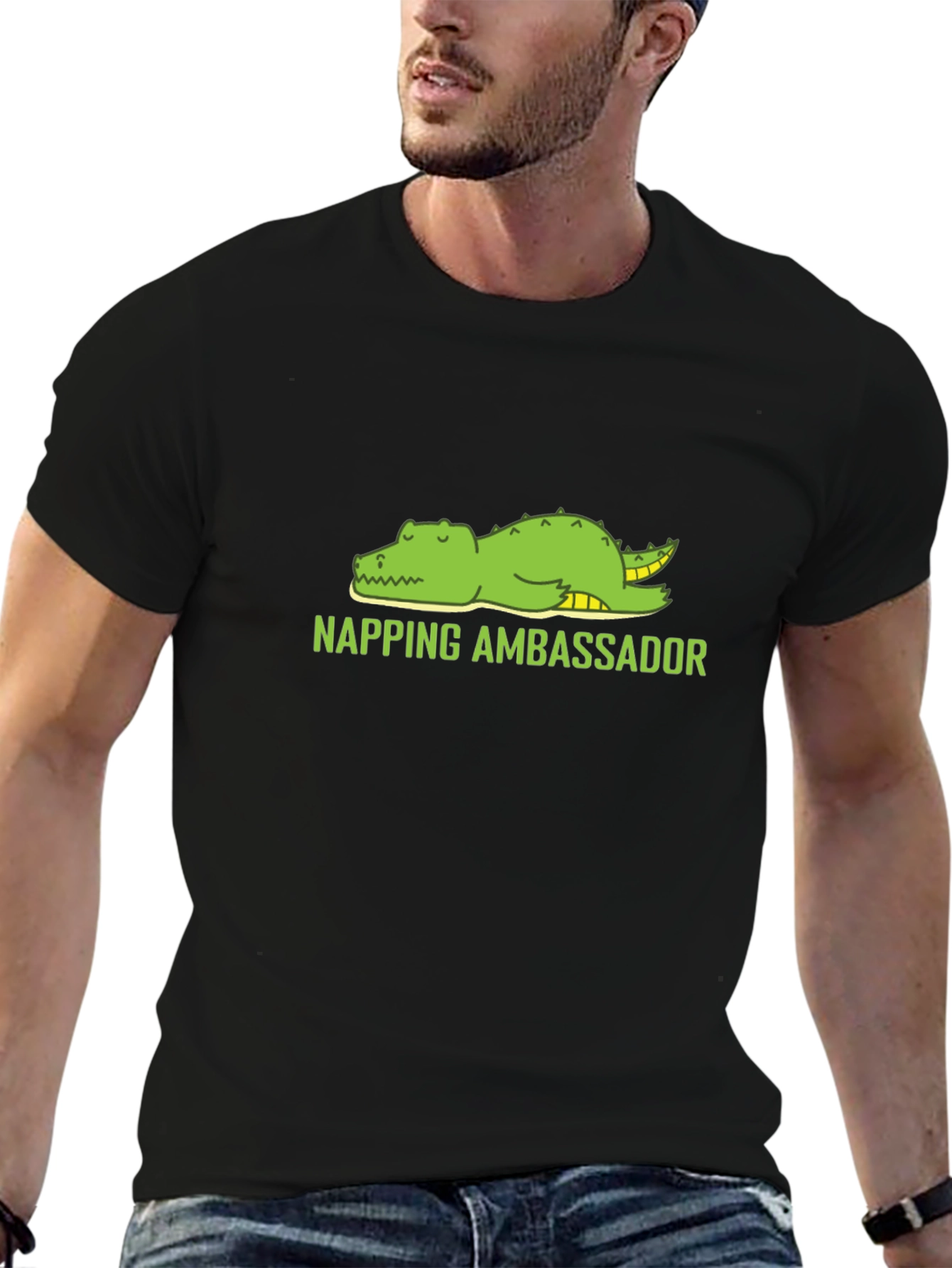 Napping Ambassador Graphic T-Shirt