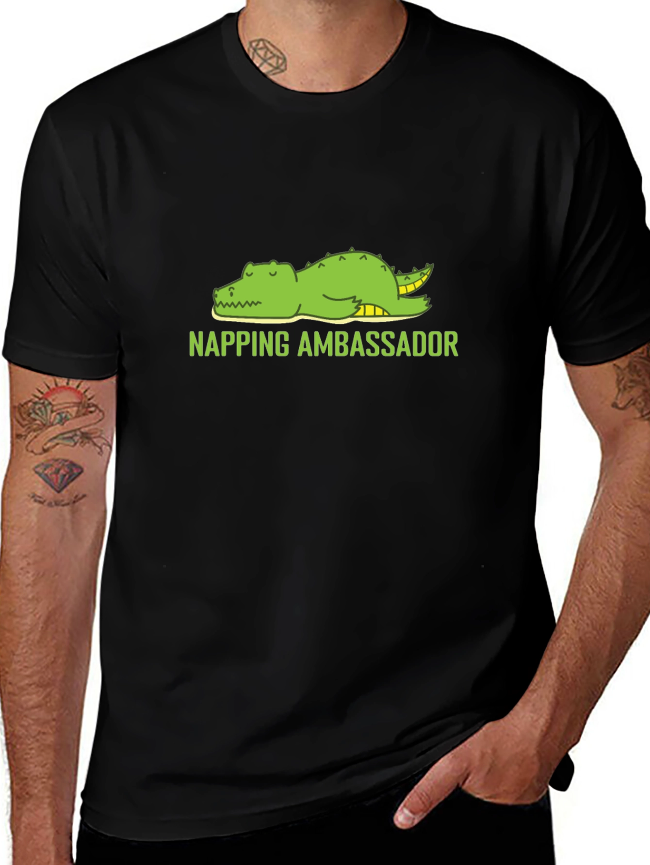 Napping Ambassador Graphic T-Shirt