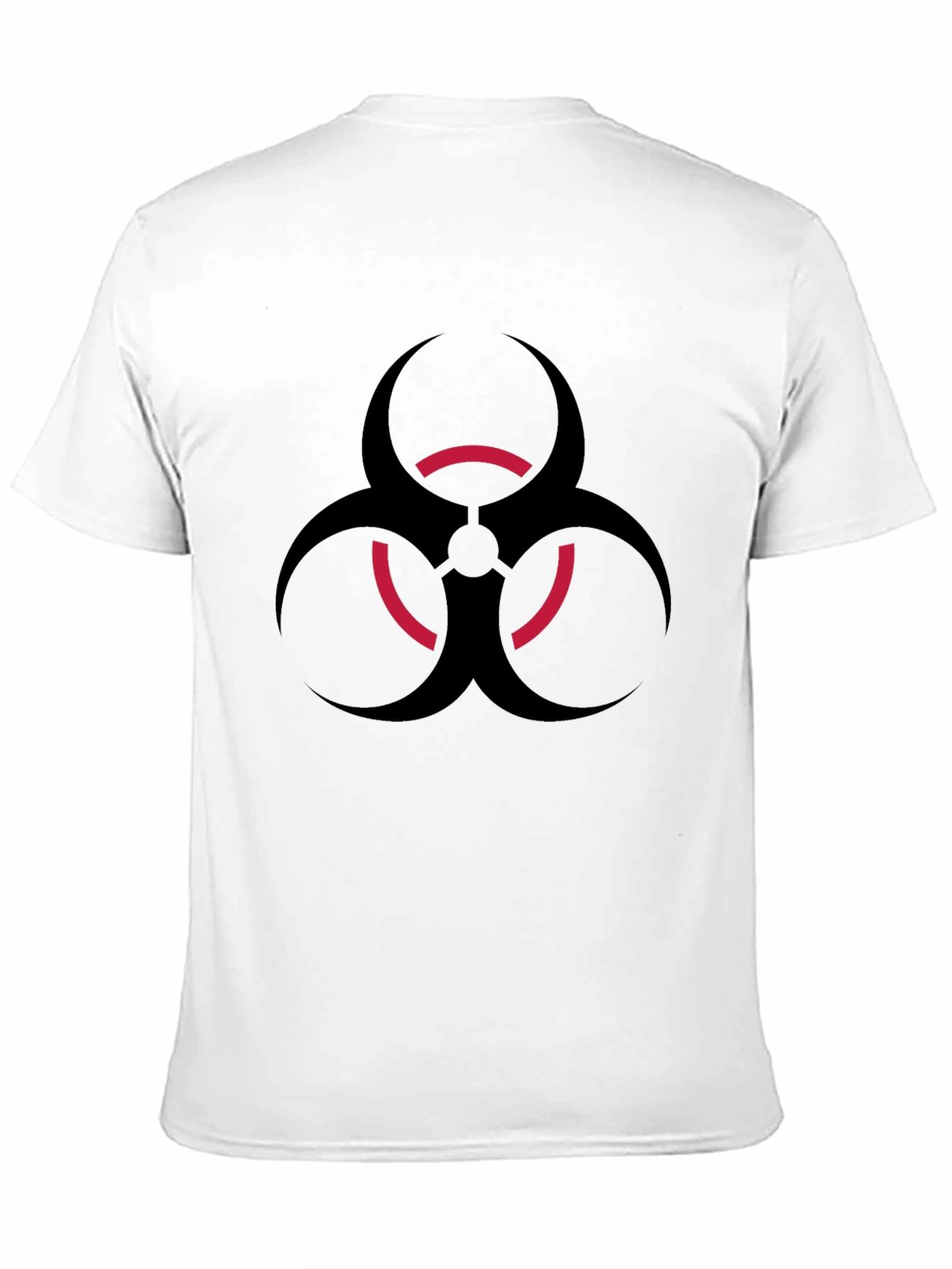Biohazard Symbol Graphic Black T-Shirt
