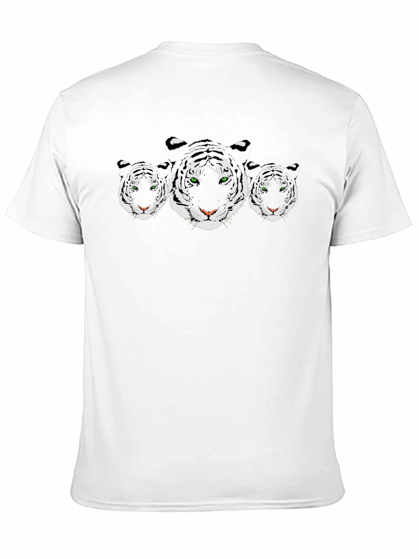 Tiger Graphic Tee - Black Cotton Blend