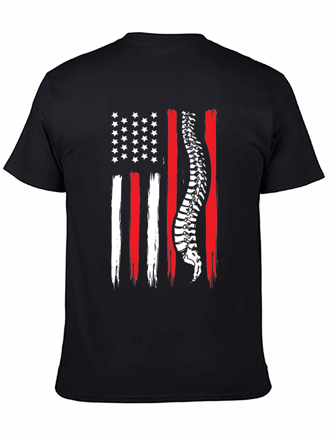 Chiropractor USA Flag T-Shirt