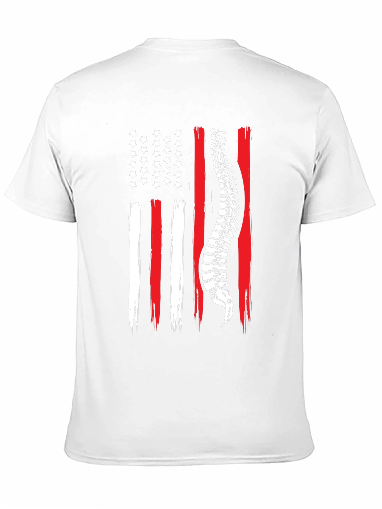 Chiropractor USA Flag T-Shirt