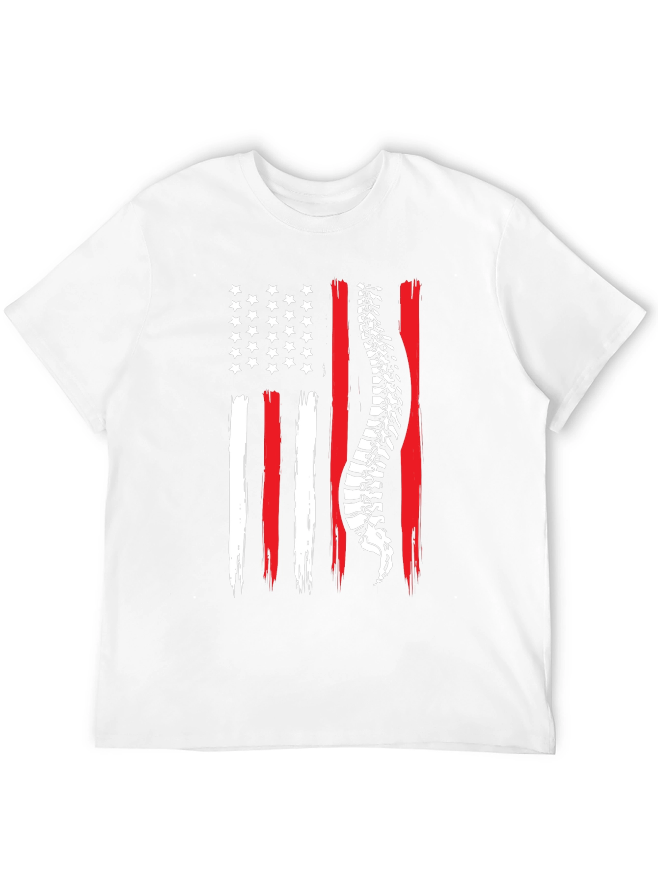 Chiropractor USA Flag T-Shirt