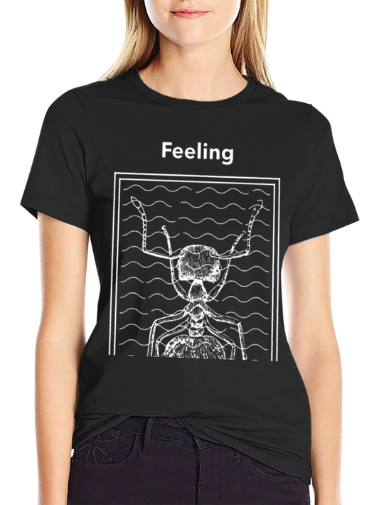 Feeling Graphic Tee - Black