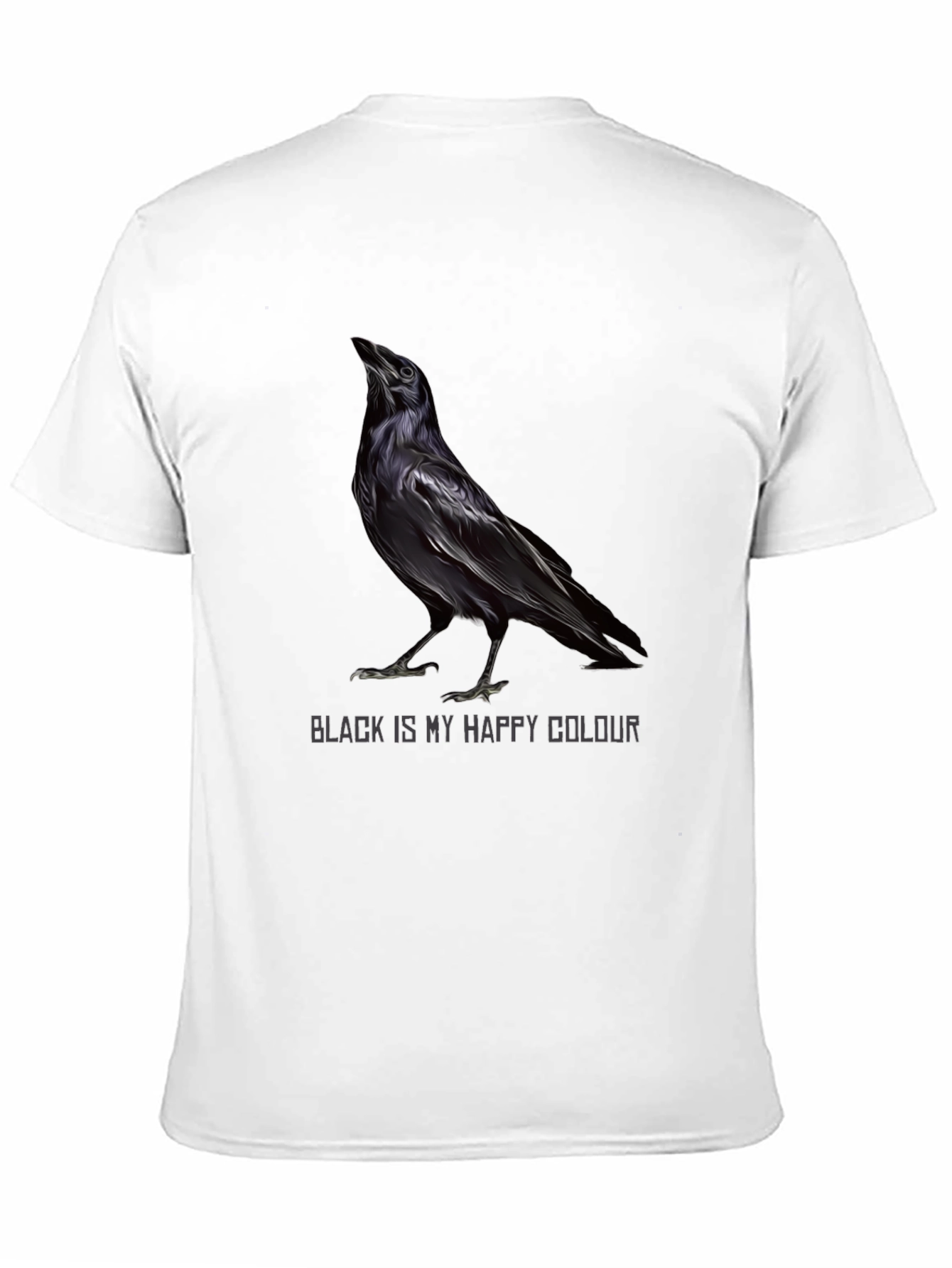 Raven Black is My Happy Colour T-Shirt