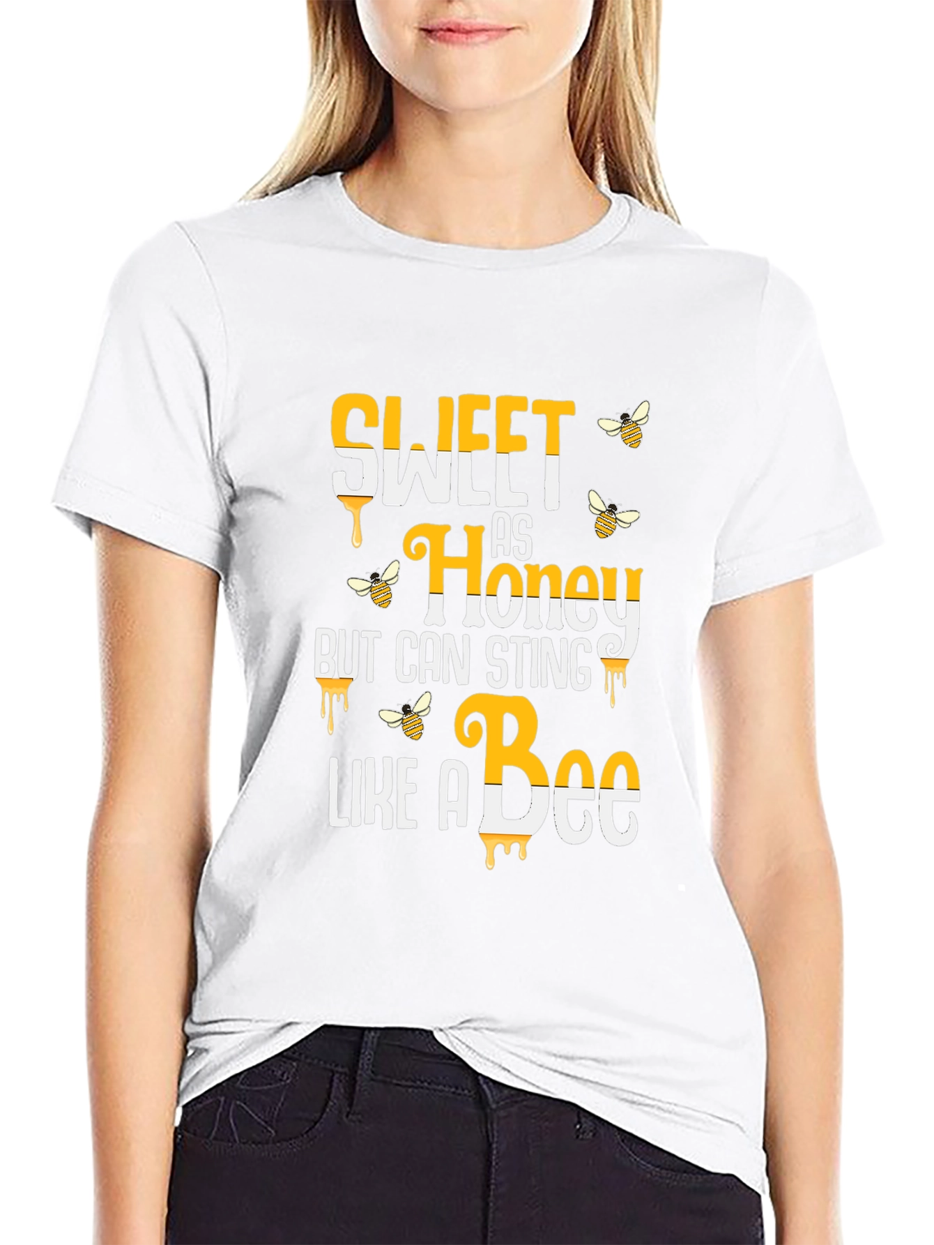 Sweet as Honey Bee Graphic T-Shirt