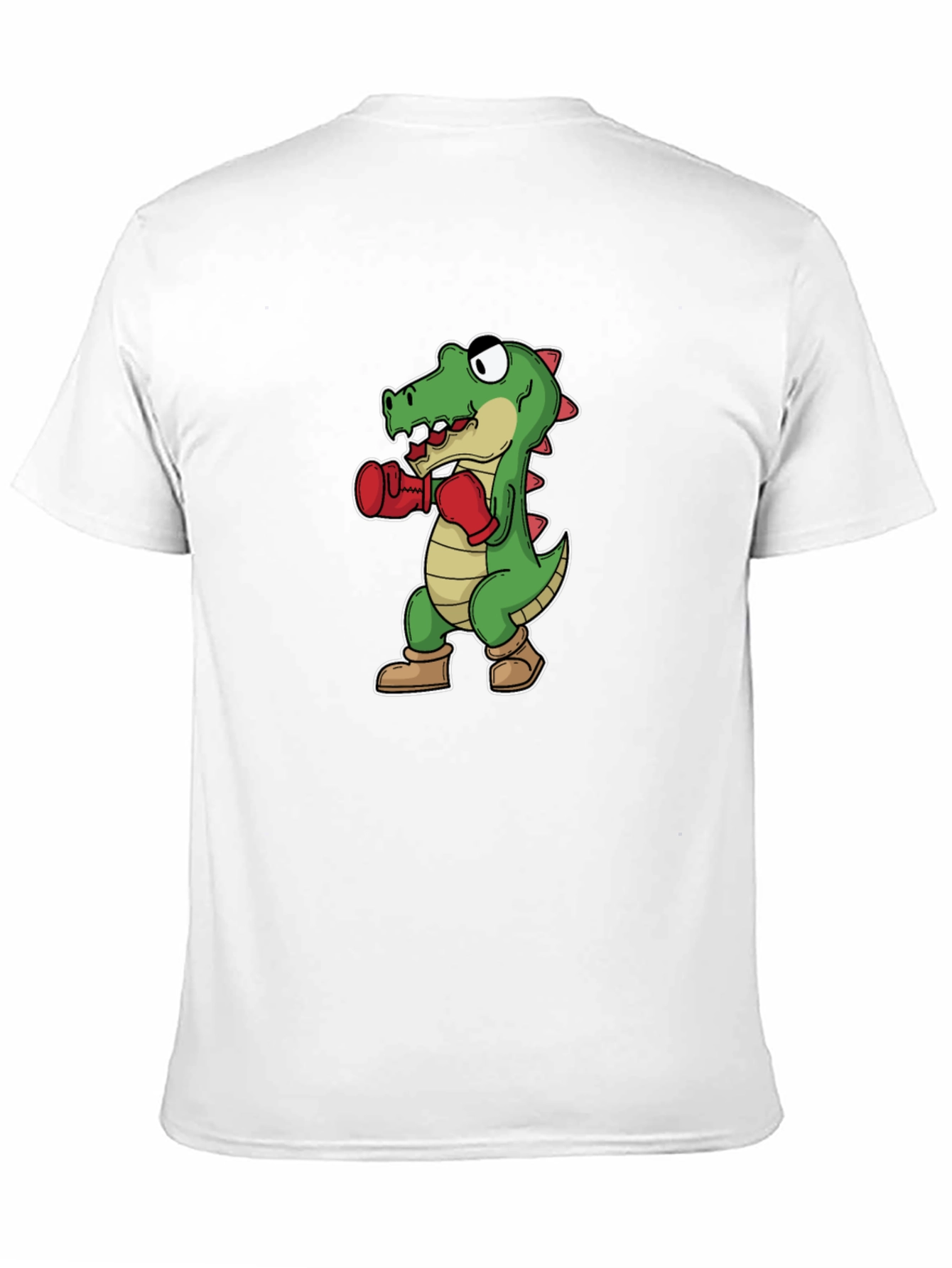 Funny Boxing Alligator Graphic T-Shirt