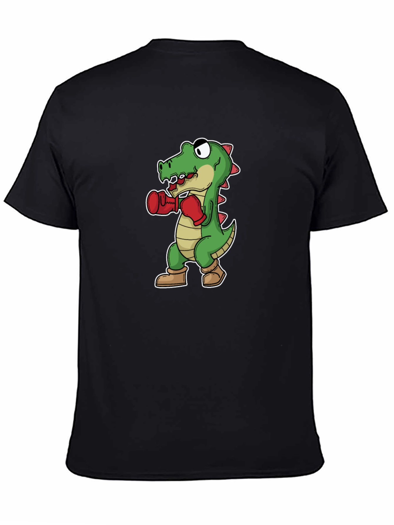 Funny Boxing Alligator Graphic T-Shirt