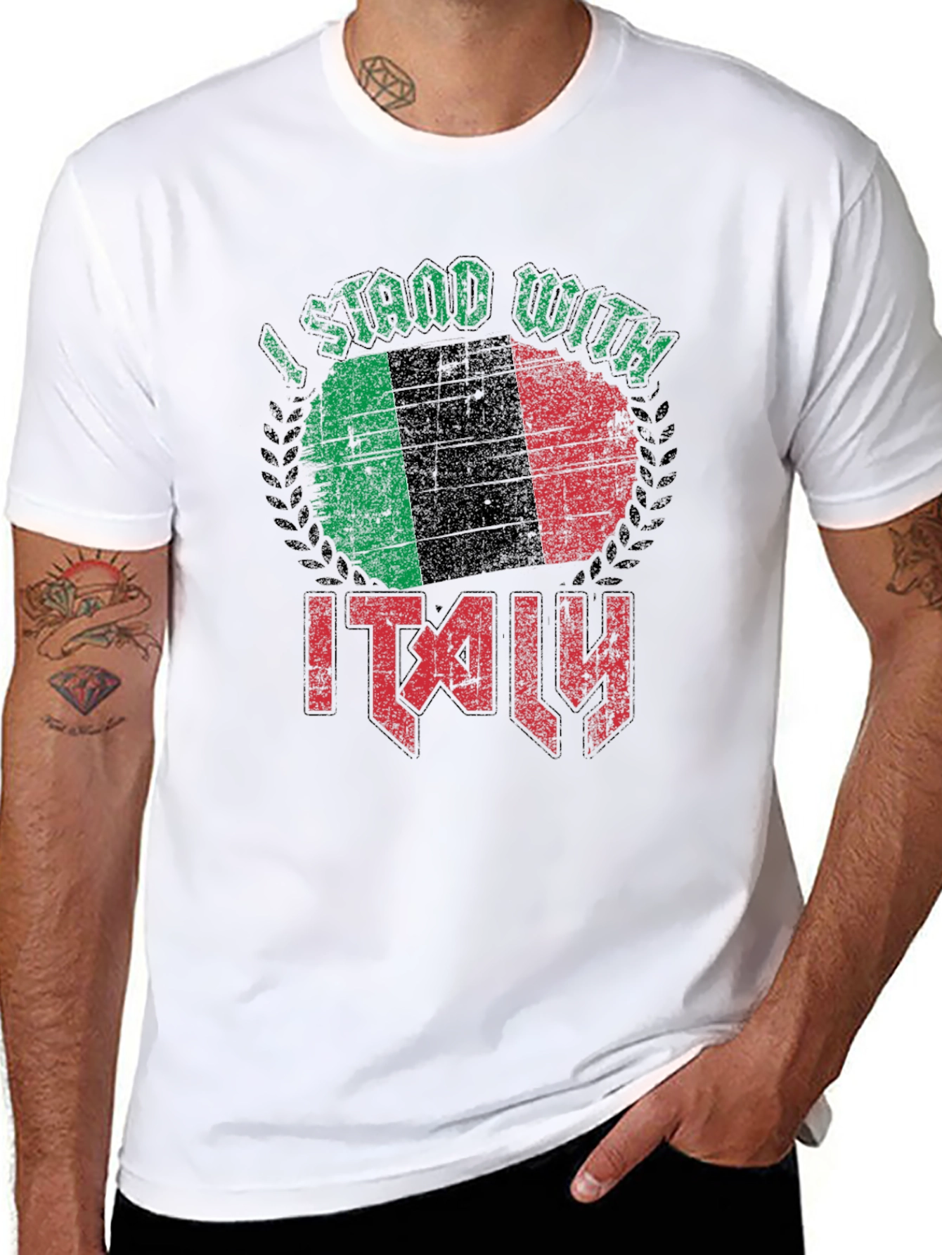 I Stand With Italy T-Shirt