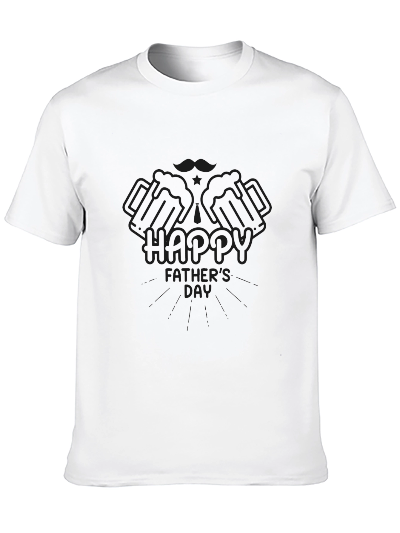 Happy Fathers Day Graphic T-Shirt