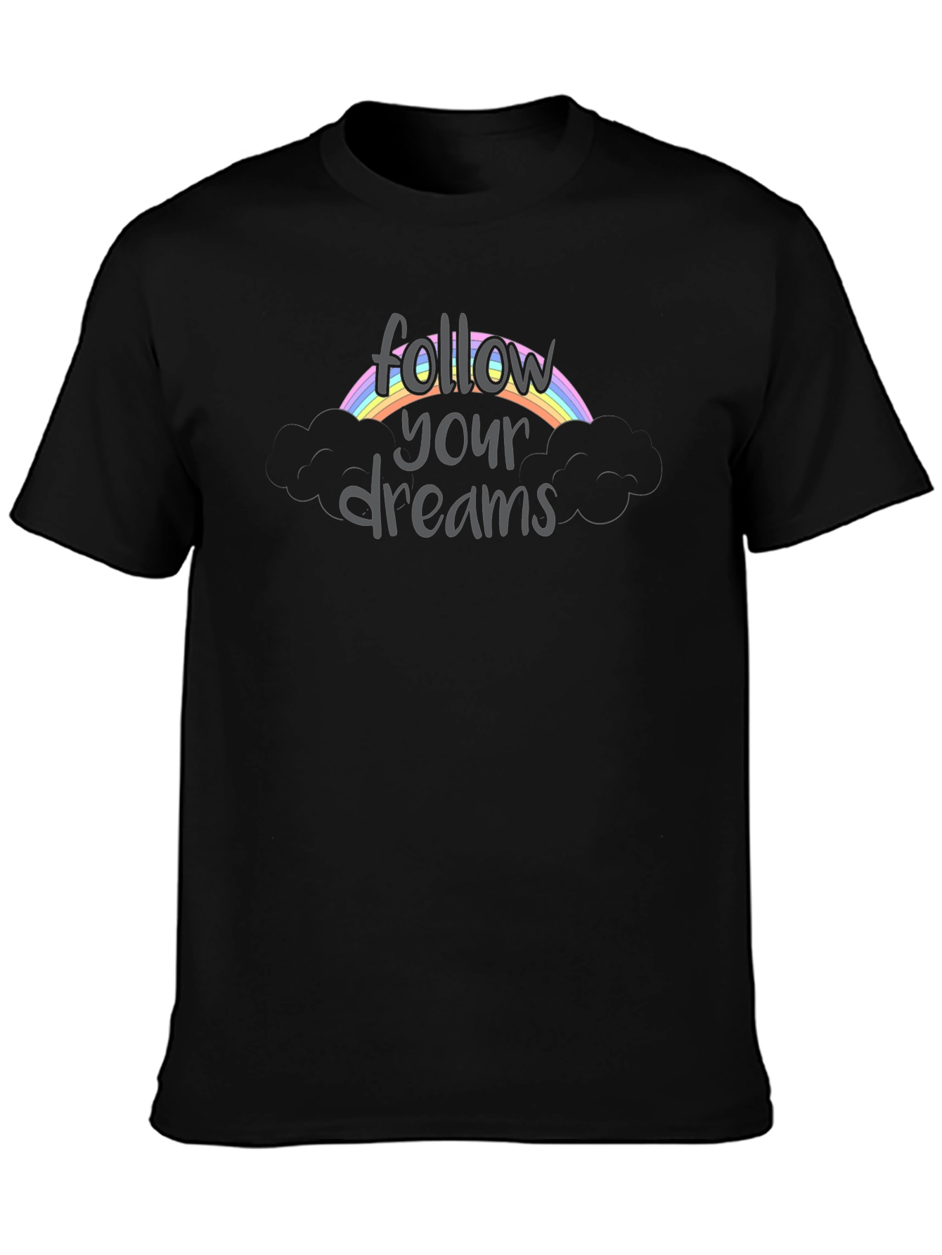 Follow Your Dreams Rainbow T-Shirt