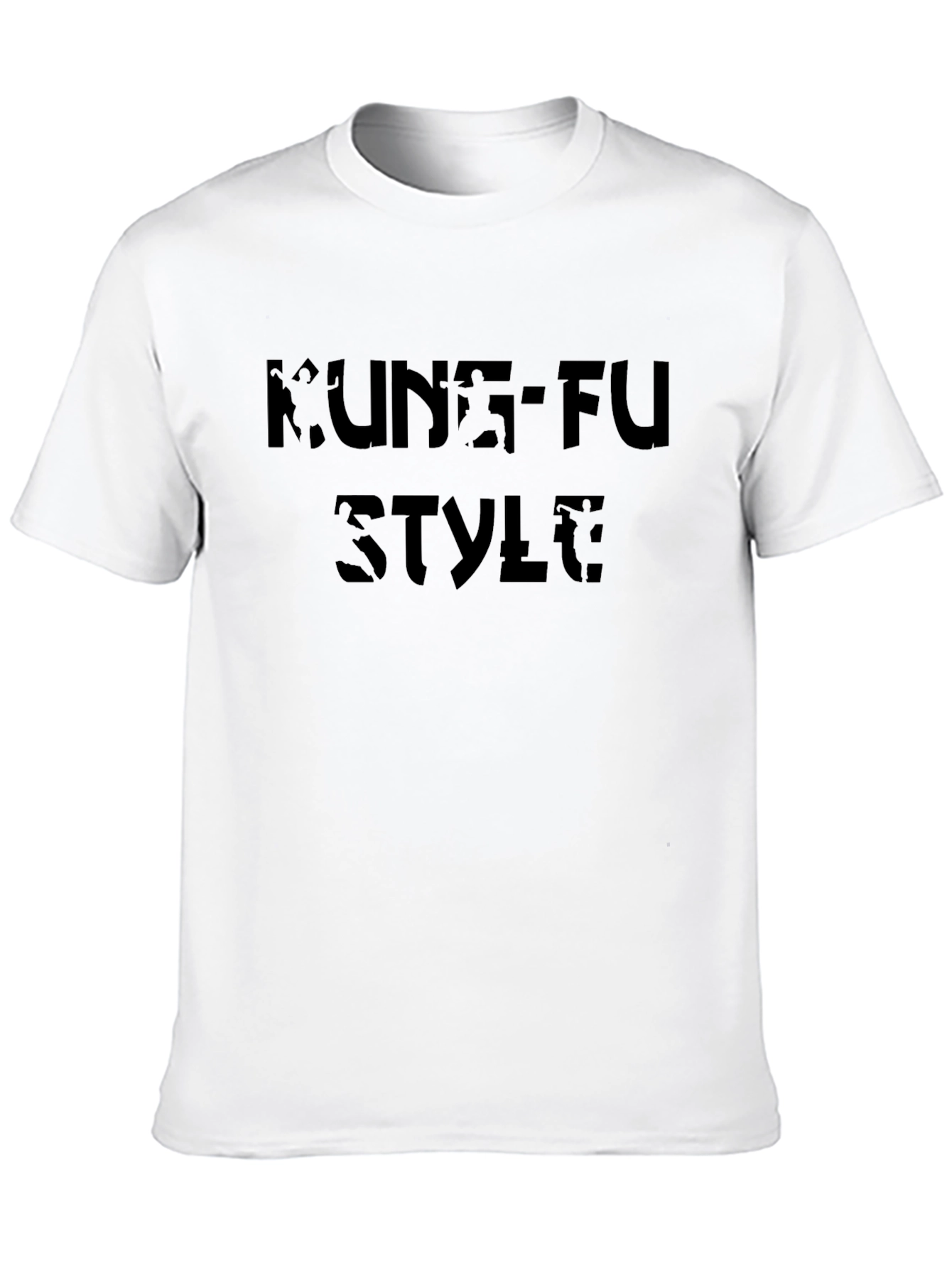 Kung-Fu Style Graphic Tee - Martial Arts Inspired T-Shirt