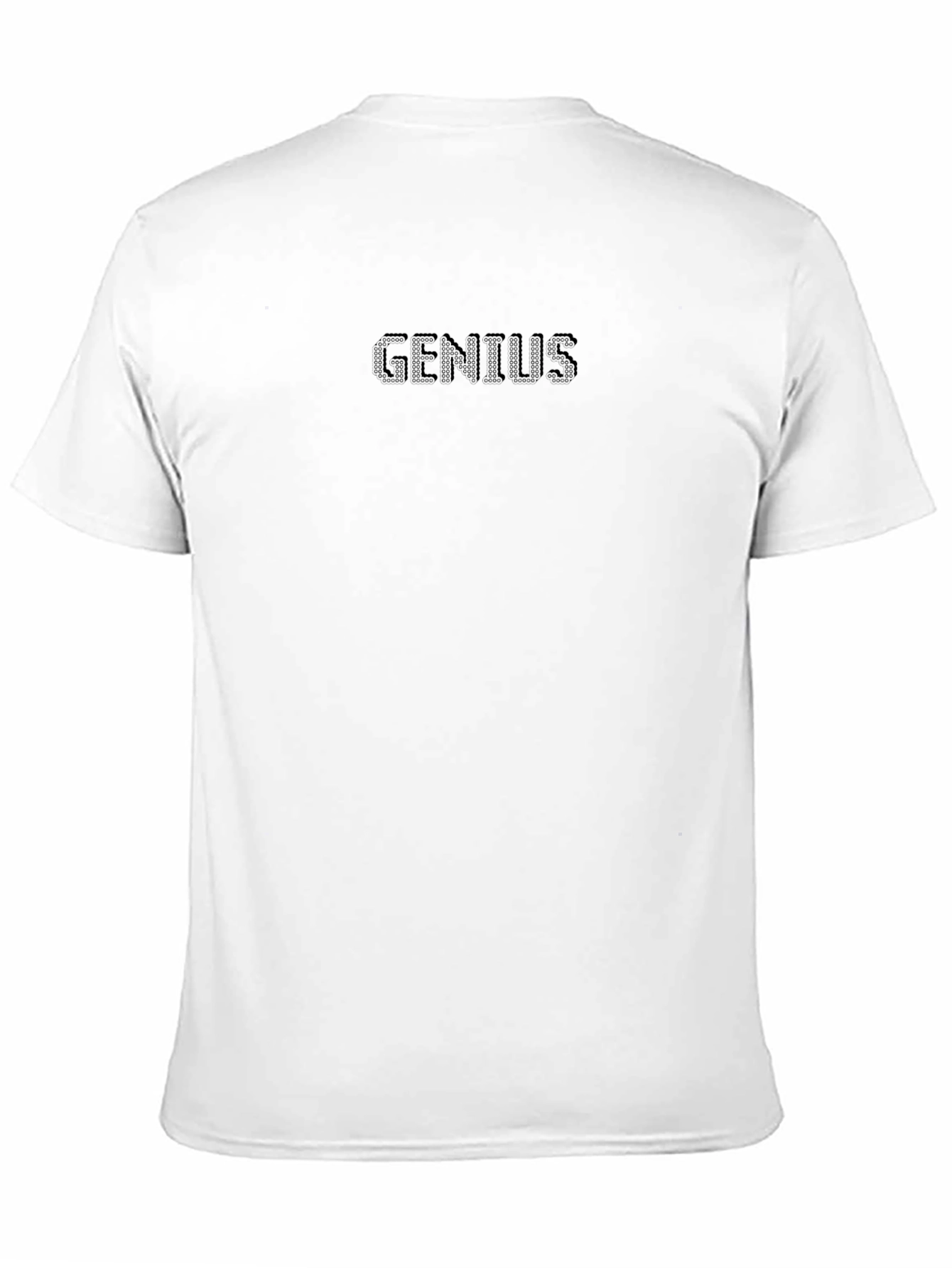 Genius Black Crew Neck T-Shirt