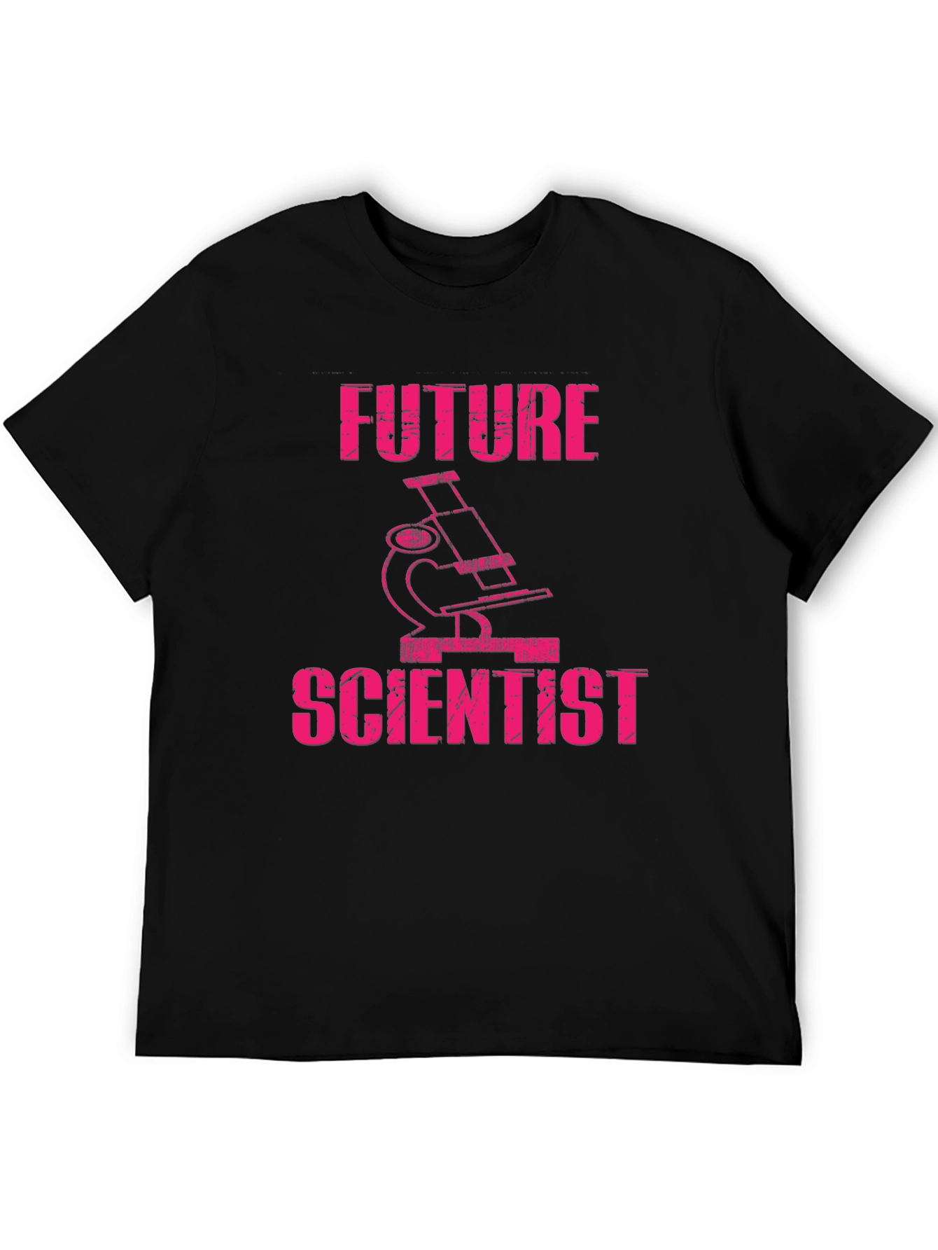 Future Scientist Microscope Graphic T-Shirt