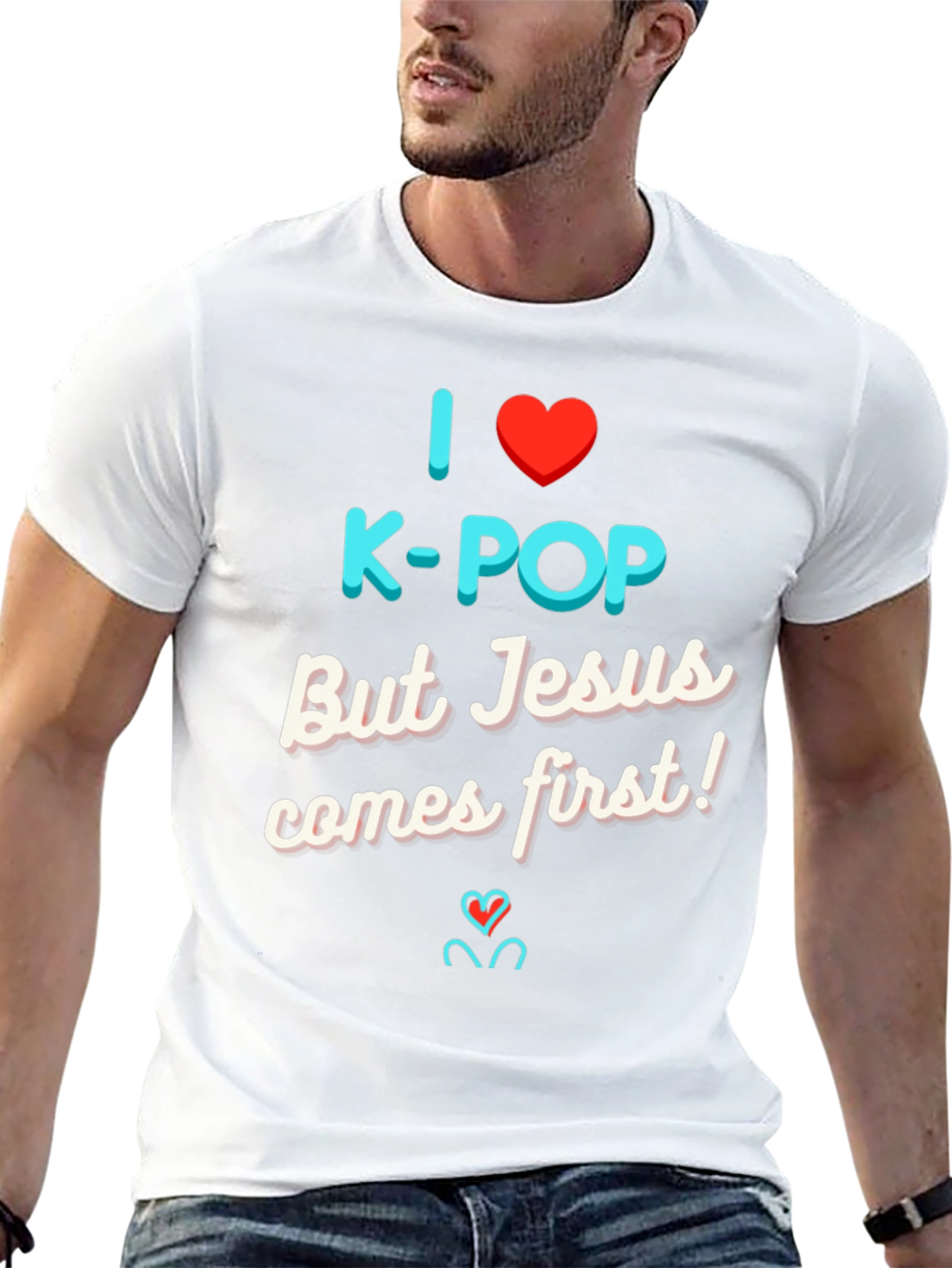 I Love K-Pop But Jesus T-Shirt