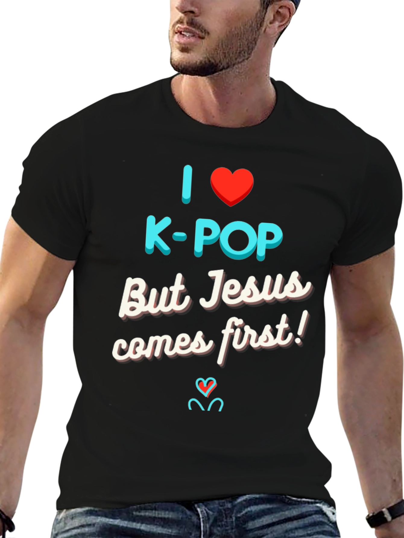 I Love K-Pop But Jesus T-Shirt