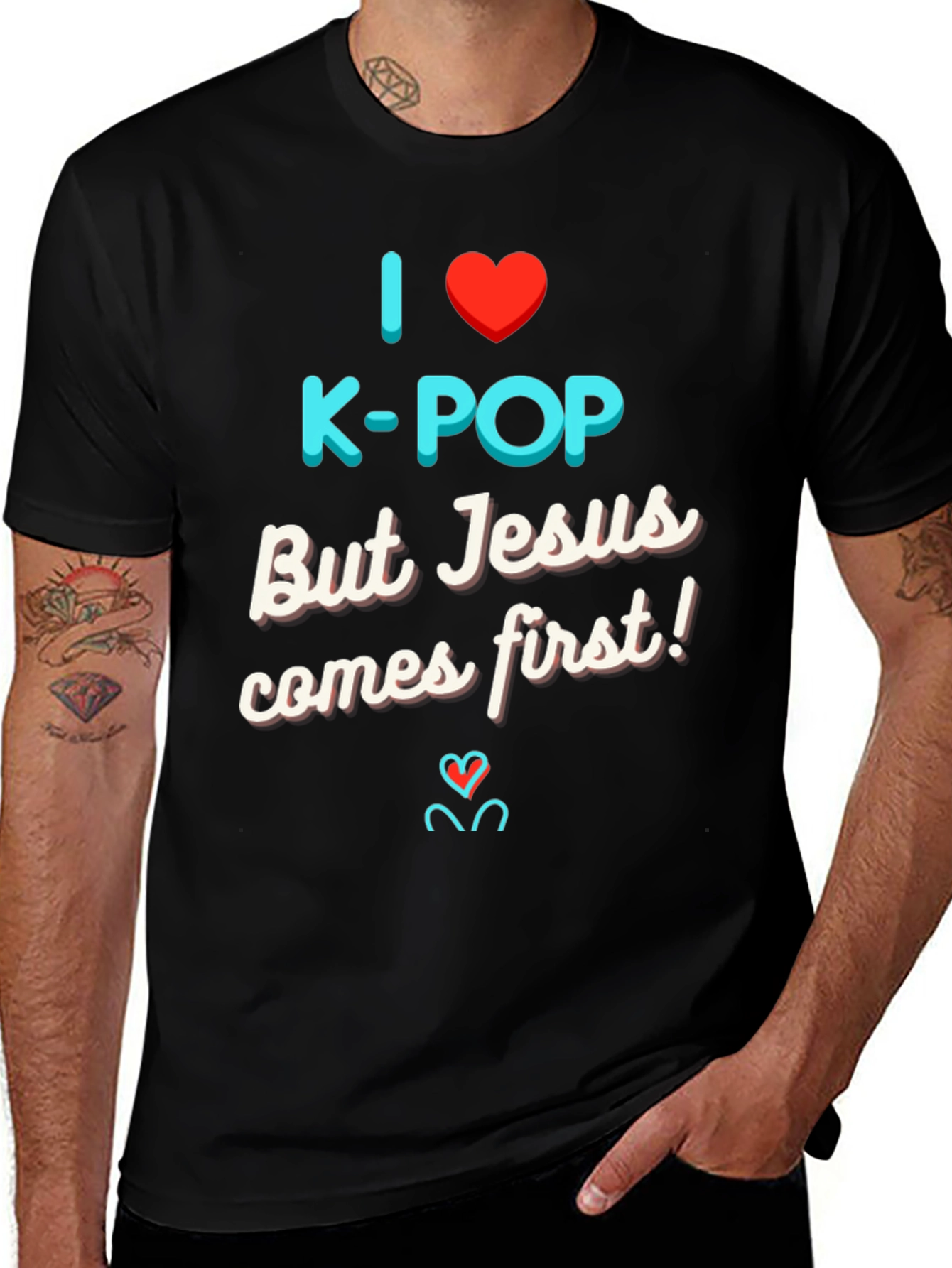 I Love K-Pop But Jesus T-Shirt