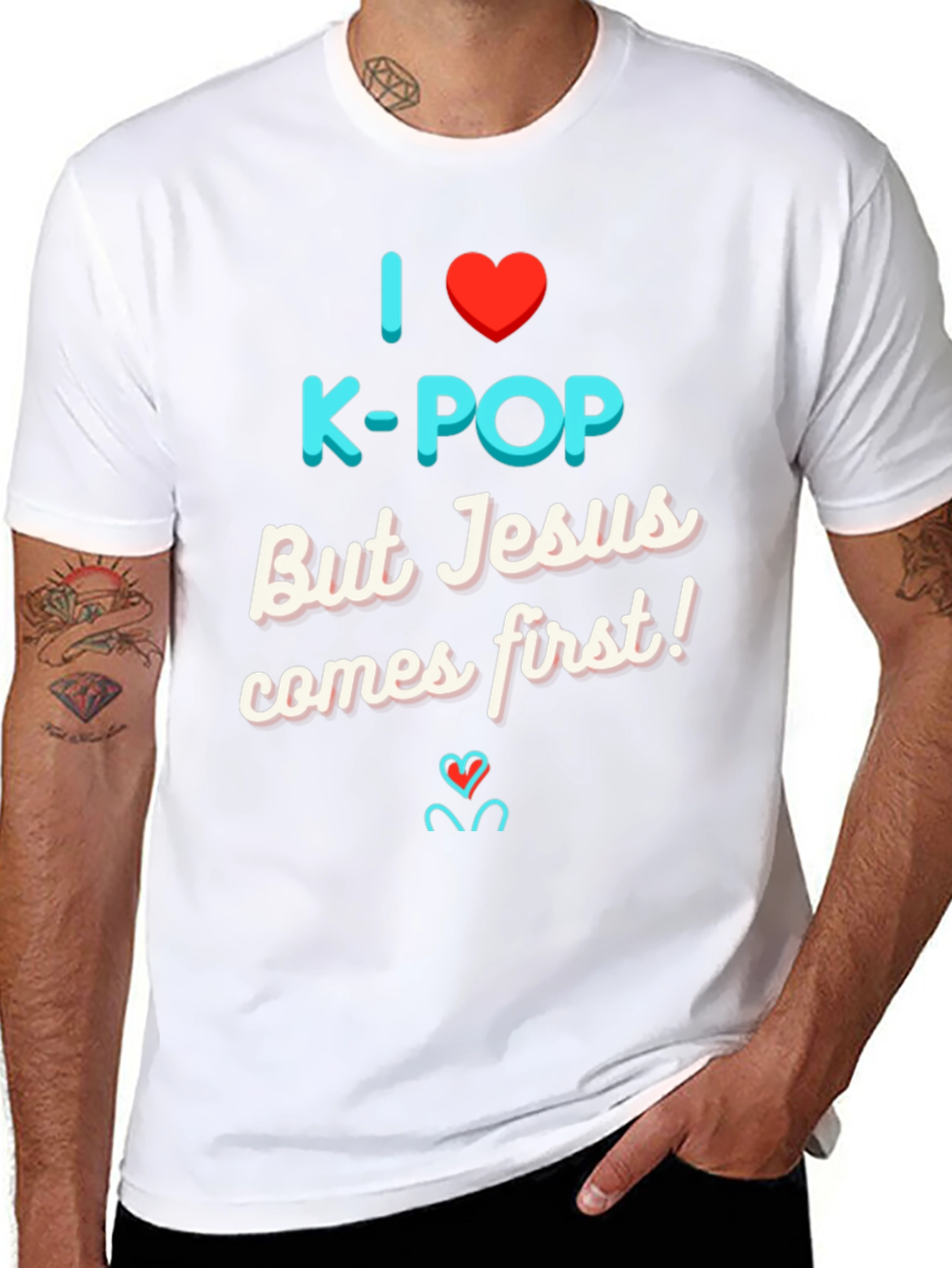 I Love K-Pop But Jesus T-Shirt