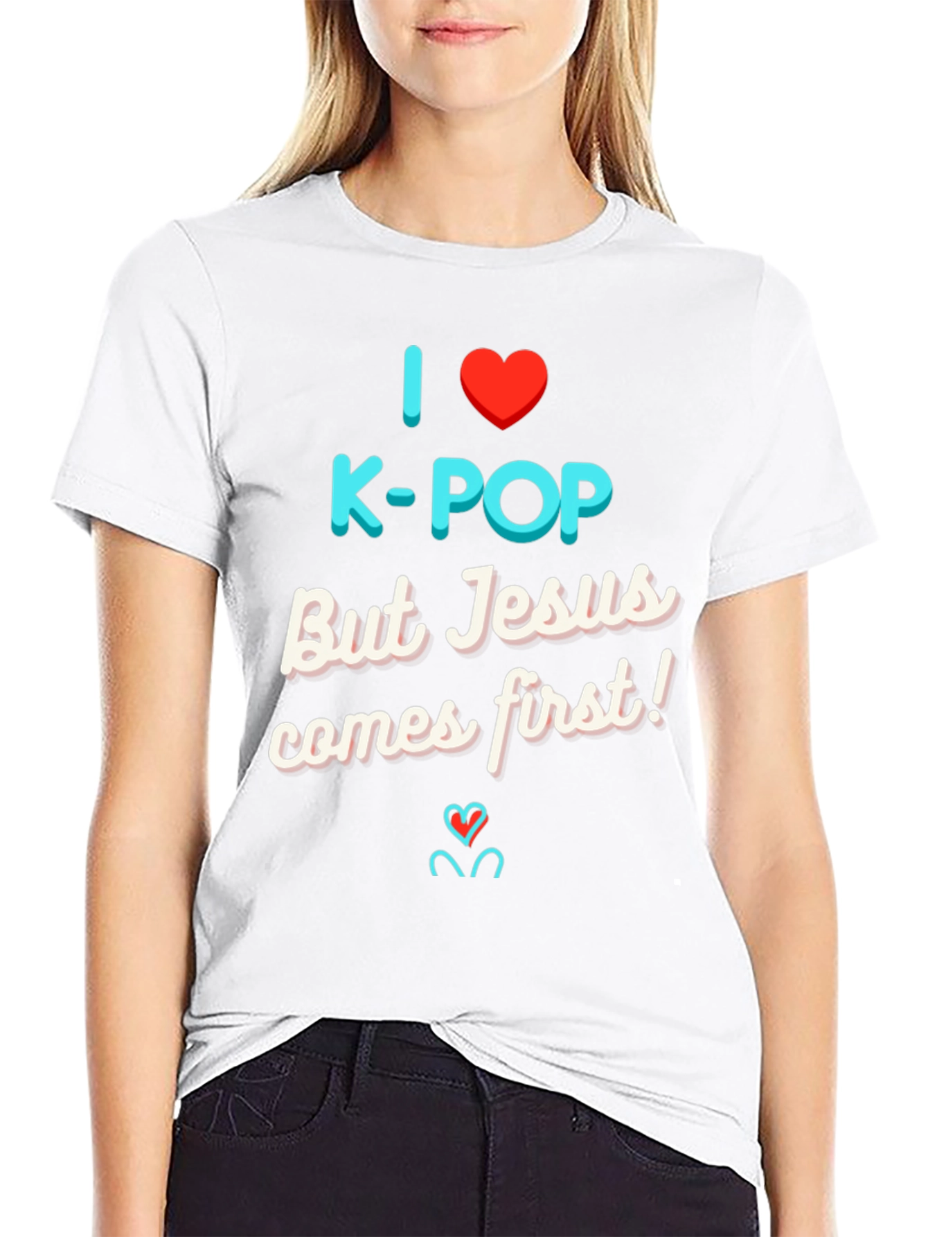 I Love K-Pop But Jesus T-Shirt