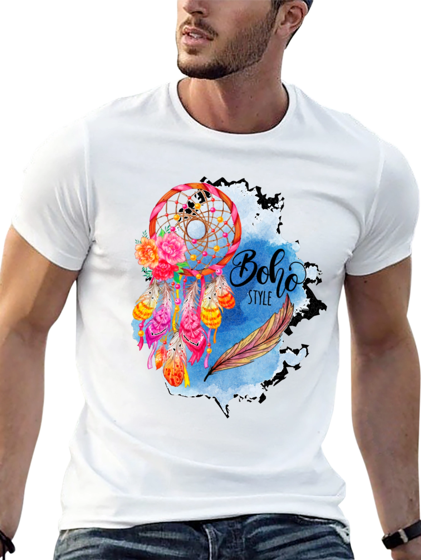 Boho Dreamcatcher Style Tee
