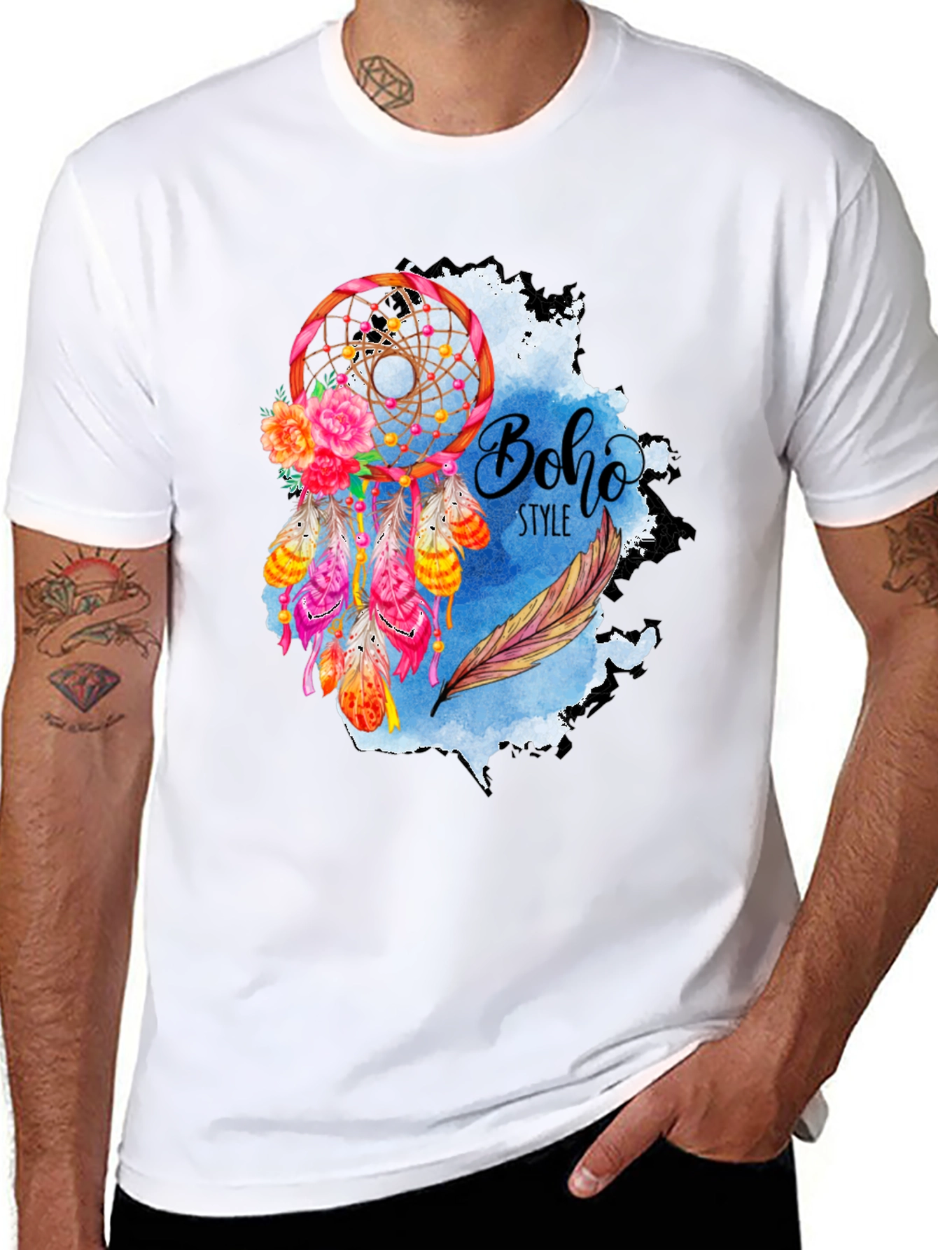 Boho Dreamcatcher Style Tee