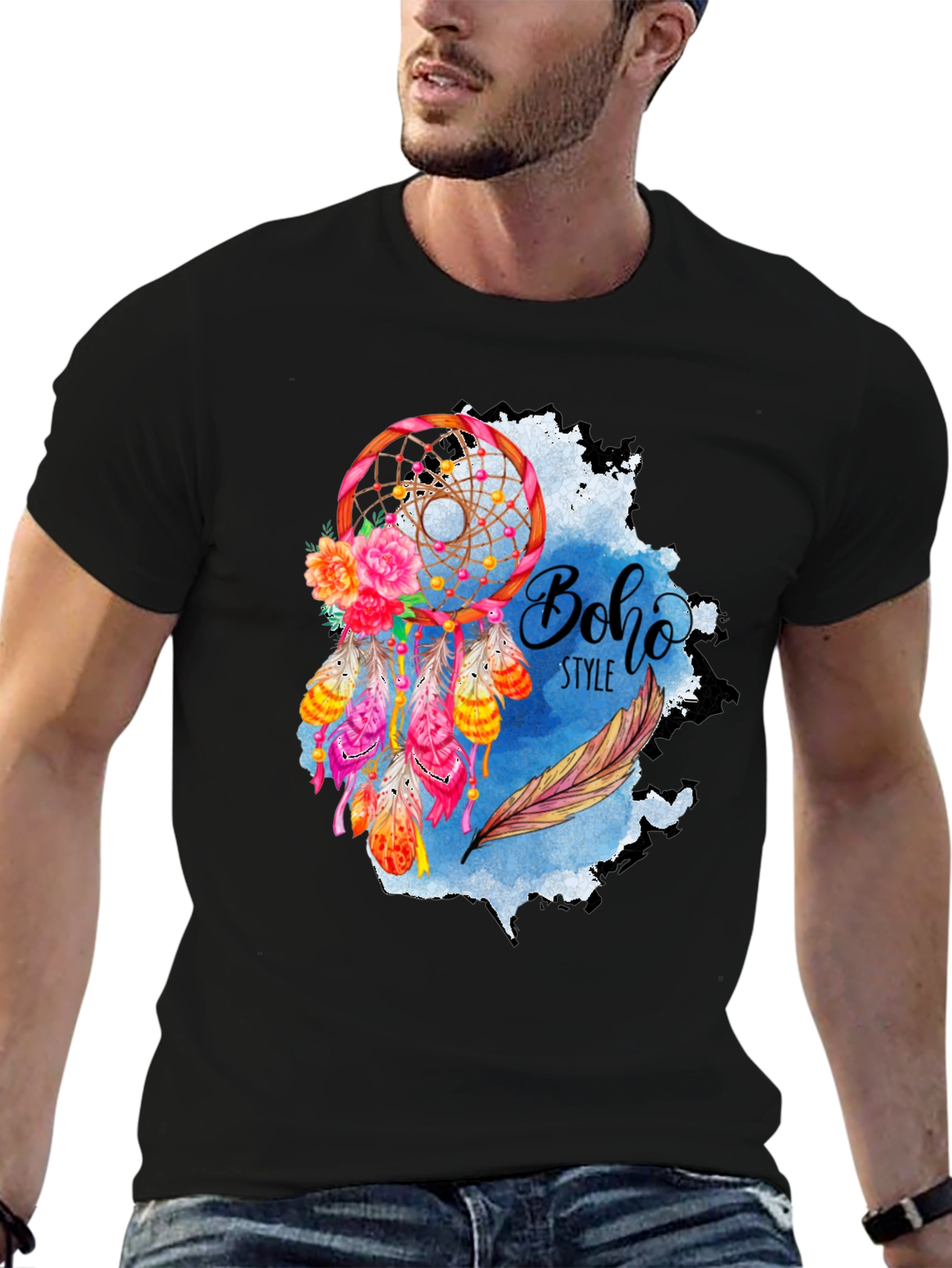 Boho Dreamcatcher Style Tee