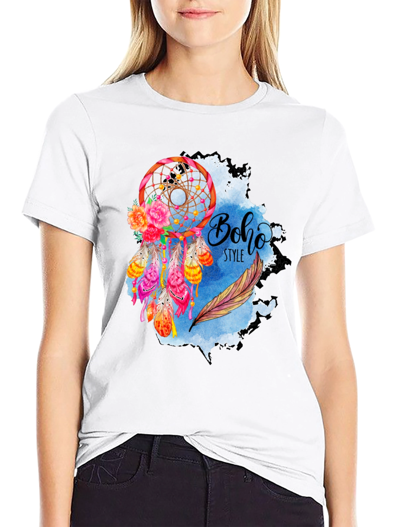 Boho Dreamcatcher Style Tee