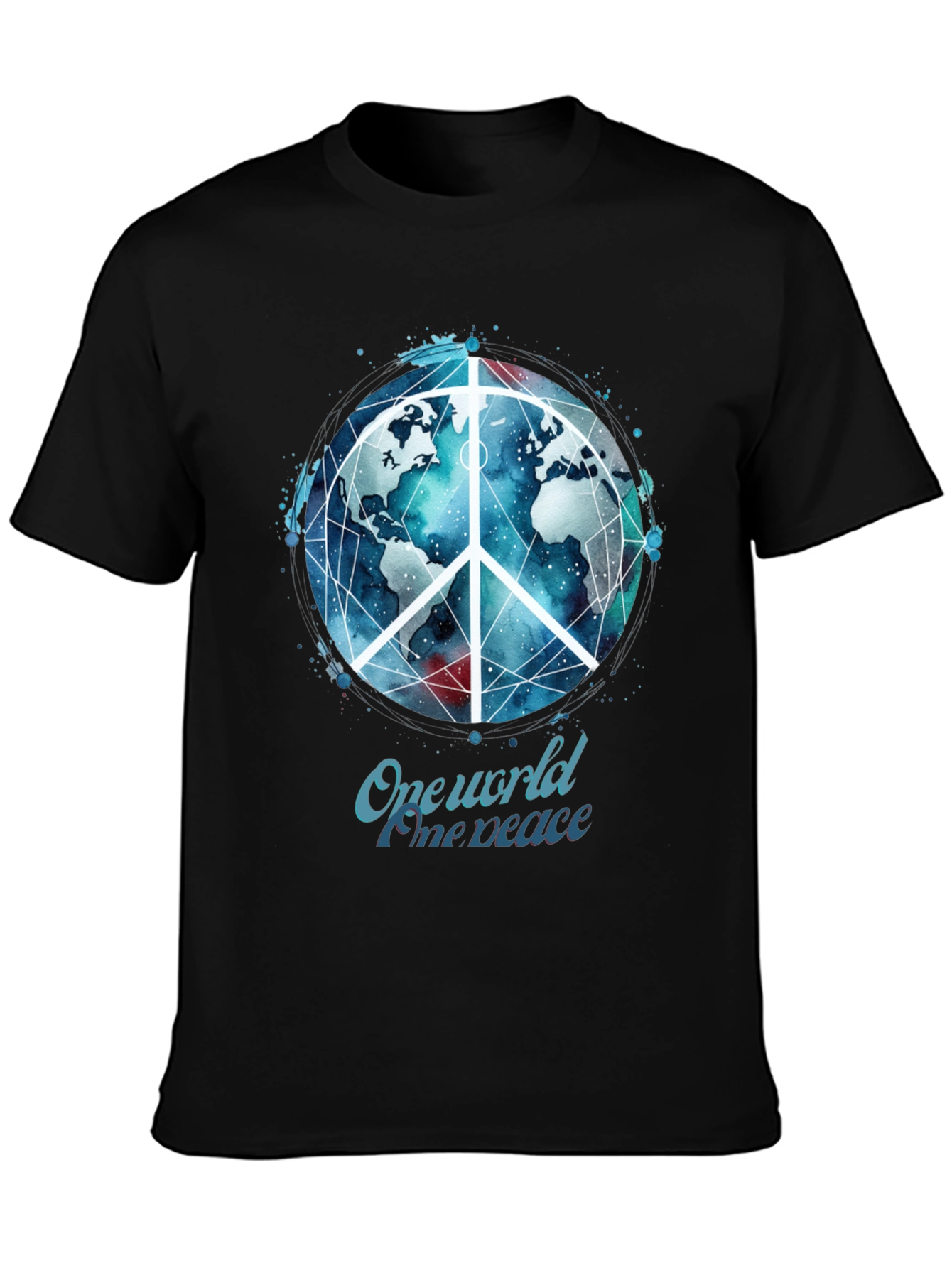 One World Peace Graphic T-Shirt