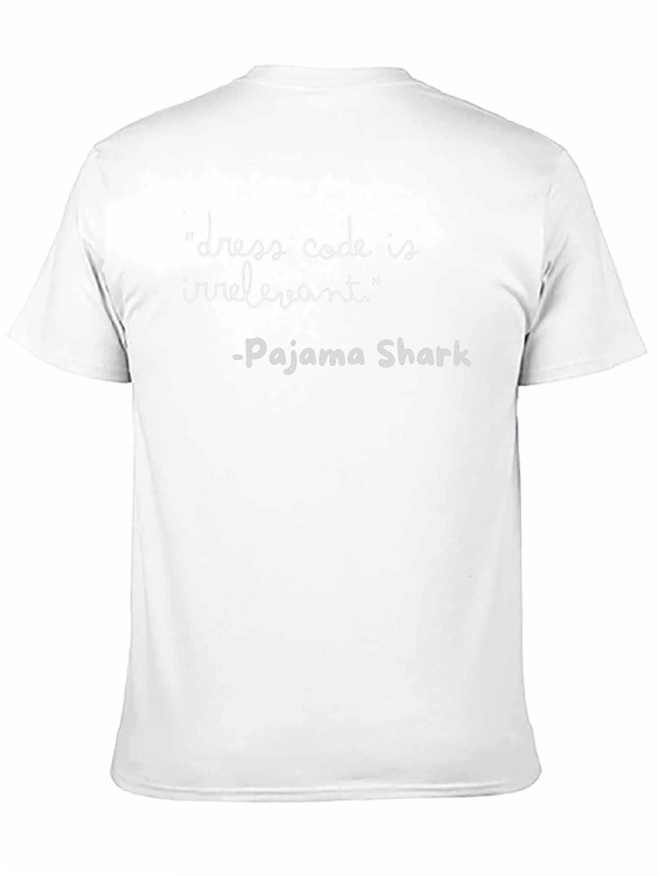 Irreverent Dress Code T-Shirt - Pajama Shark
