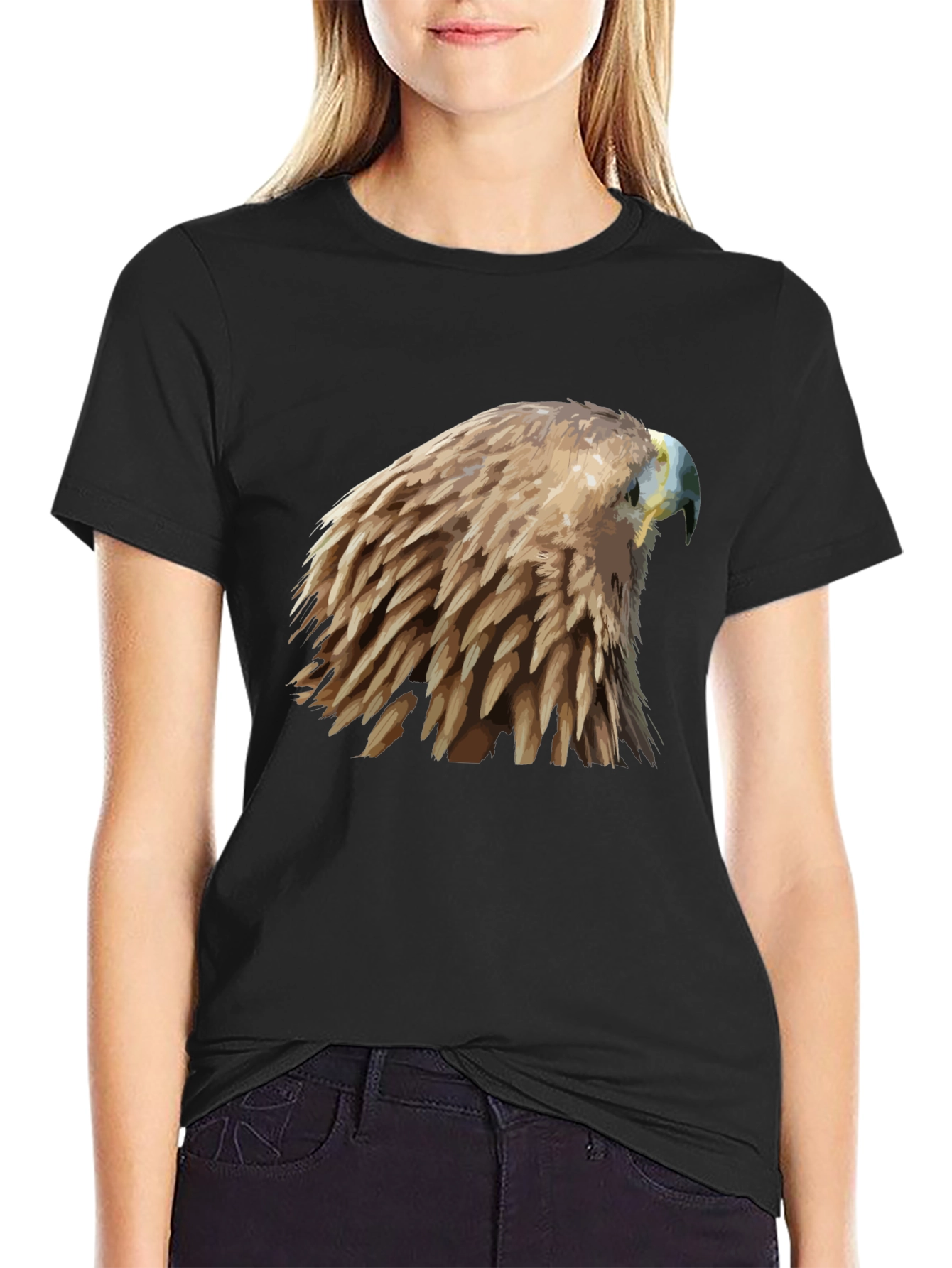 Eagle Graphic T-Shirt - Unique Bird Design