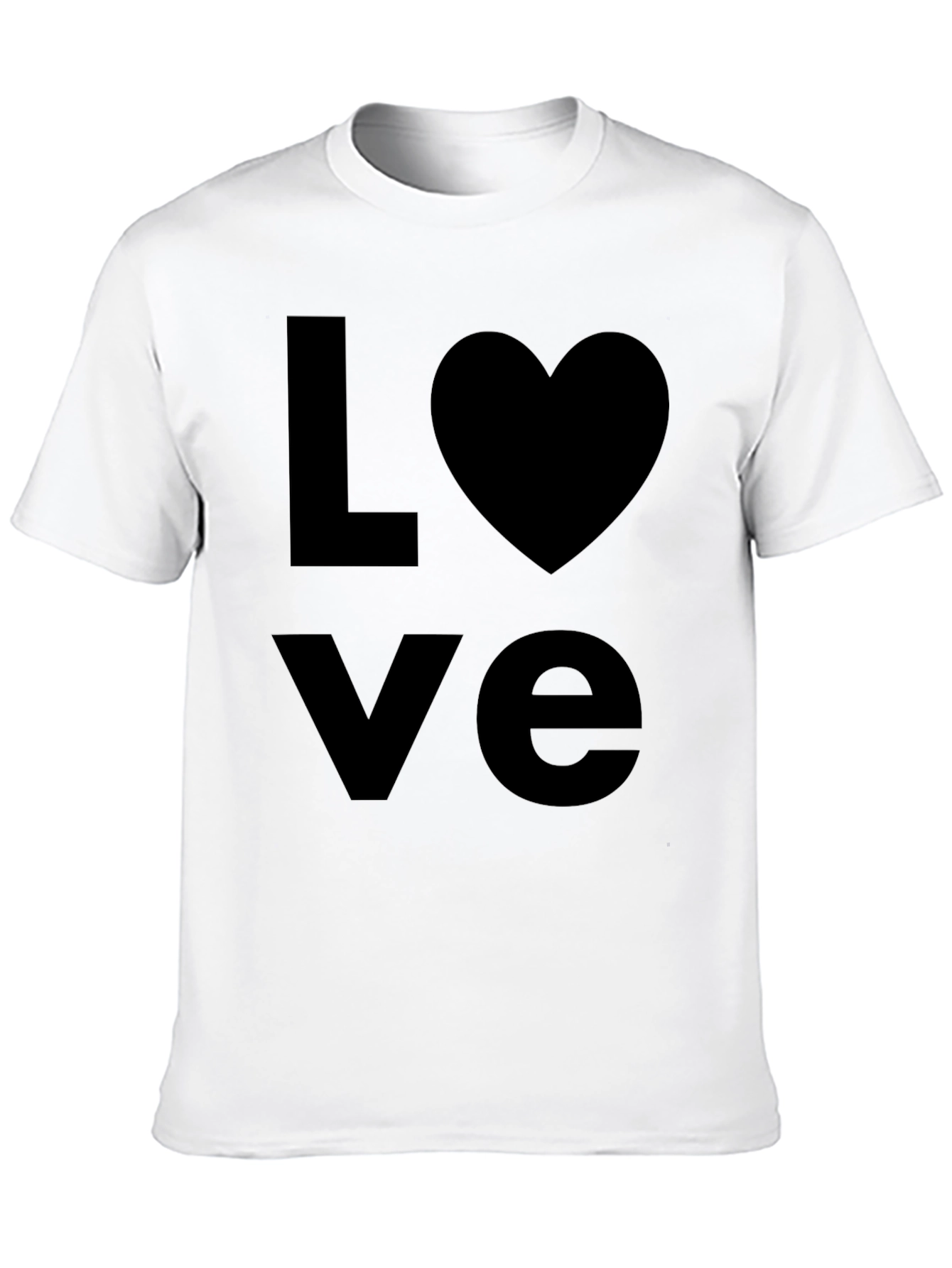 Love Graphic Black T-Shirt