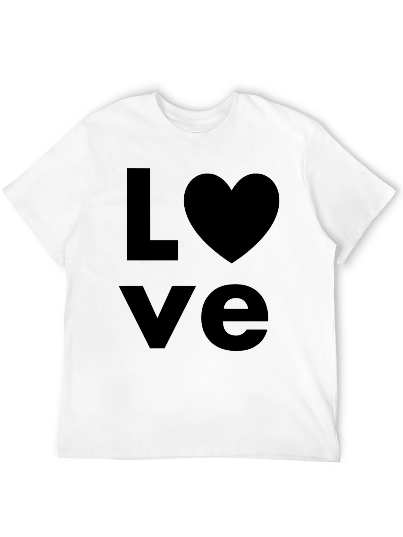 Love Graphic Black T-Shirt