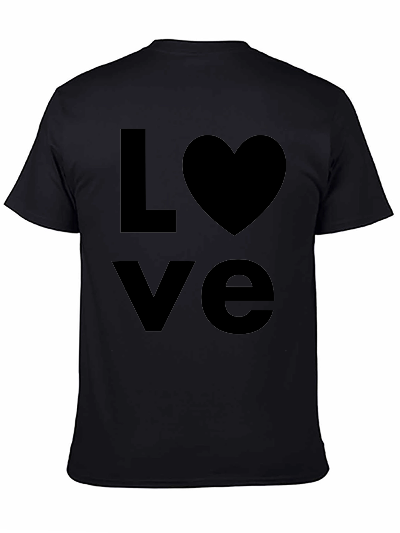 Love Graphic Black T-Shirt