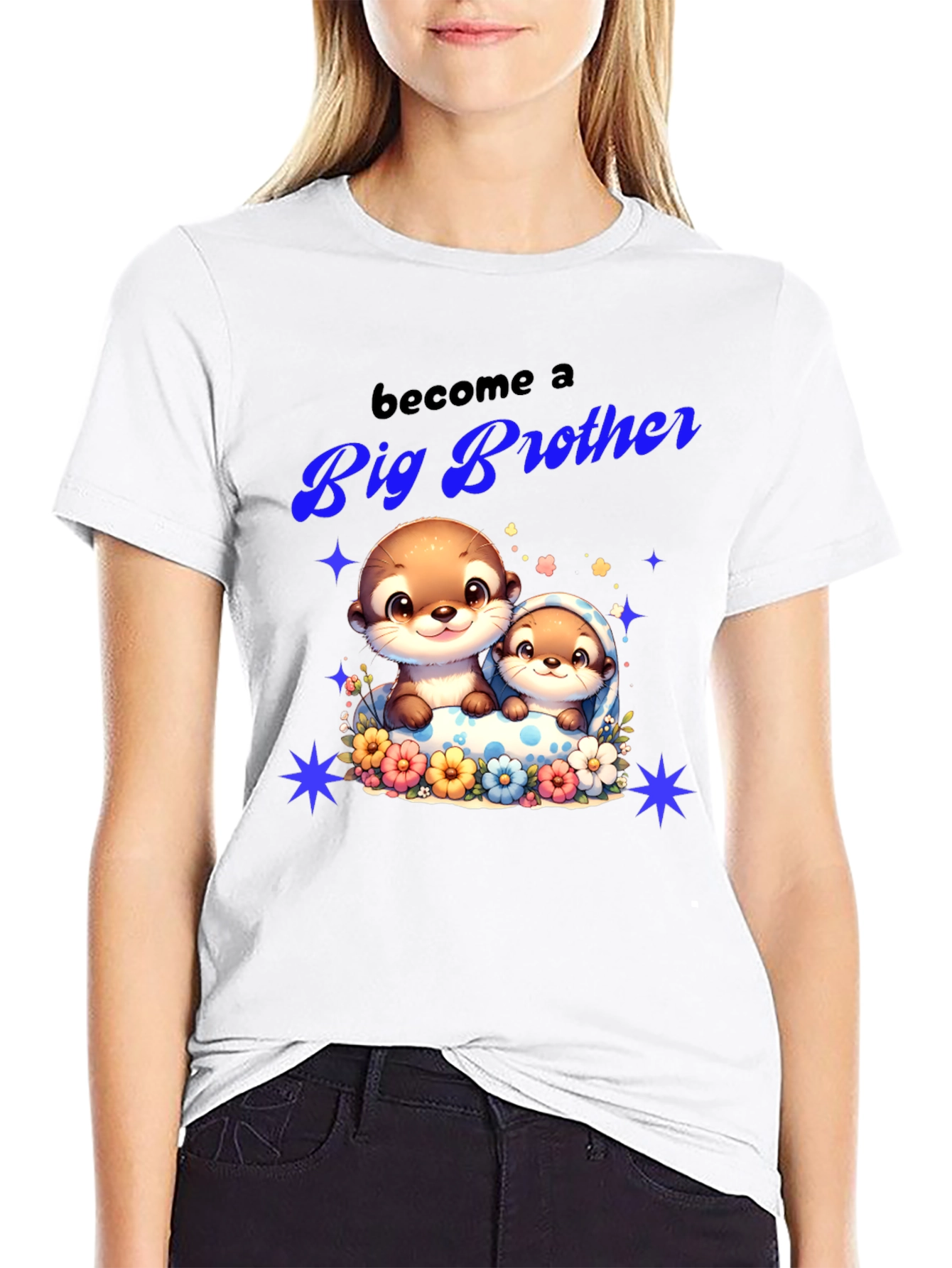 Become a Big Brother Otter T-Shirt