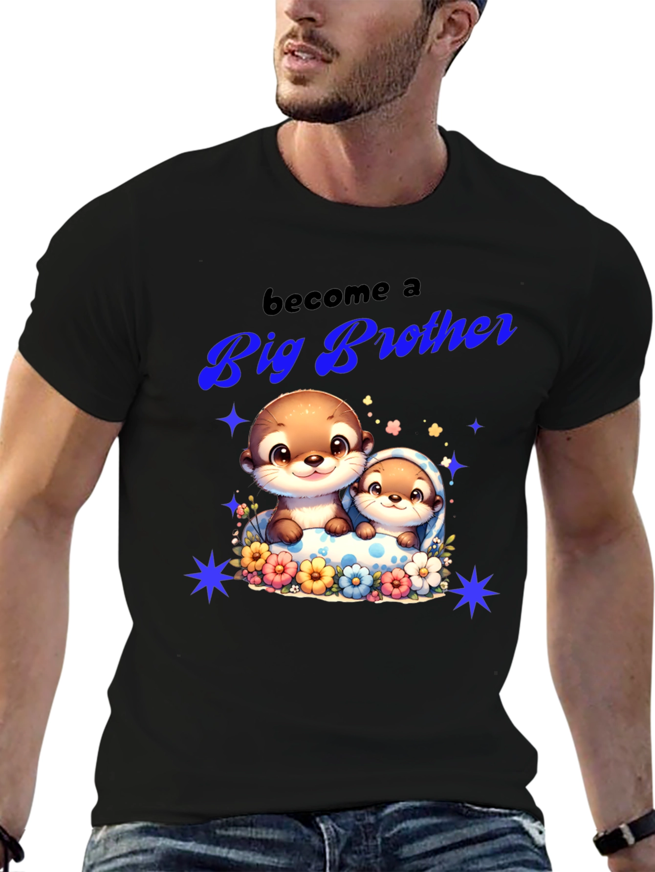Become a Big Brother Otter T-Shirt