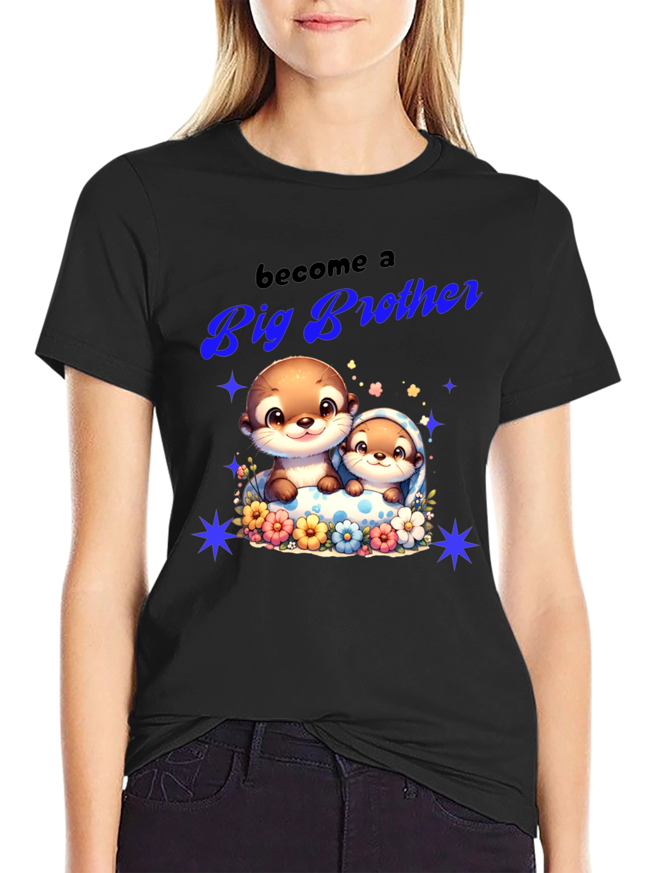 Become a Big Brother Otter T-Shirt