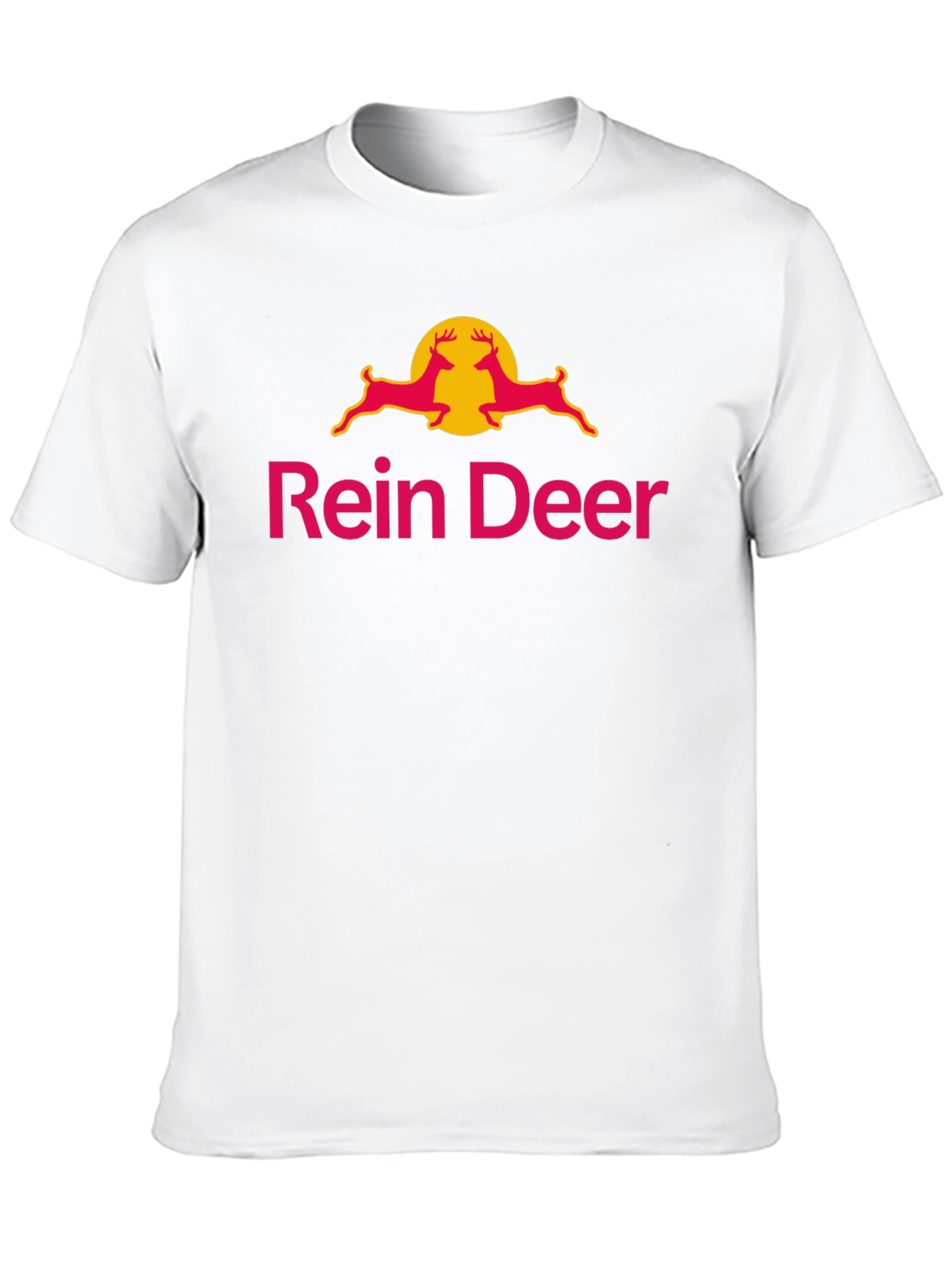 Rein Deer Funny T-Shirt - Novelty Graphic Tee