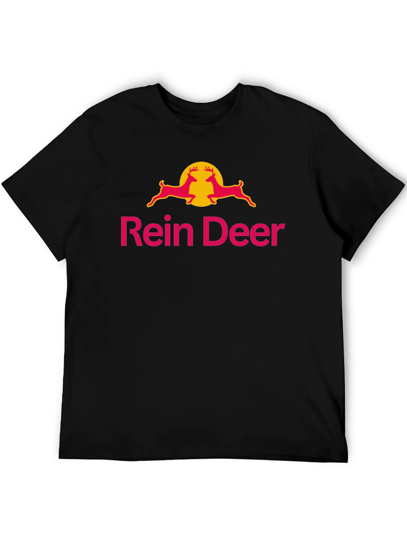 Rein Deer Funny T-Shirt - Novelty Graphic Tee
