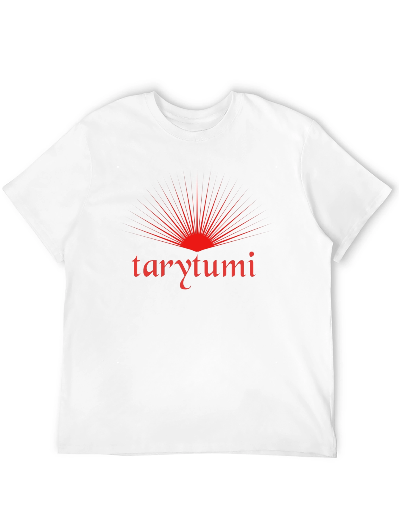 Tarytumi Graphic Tee - Black Cotton Blend Shirt
