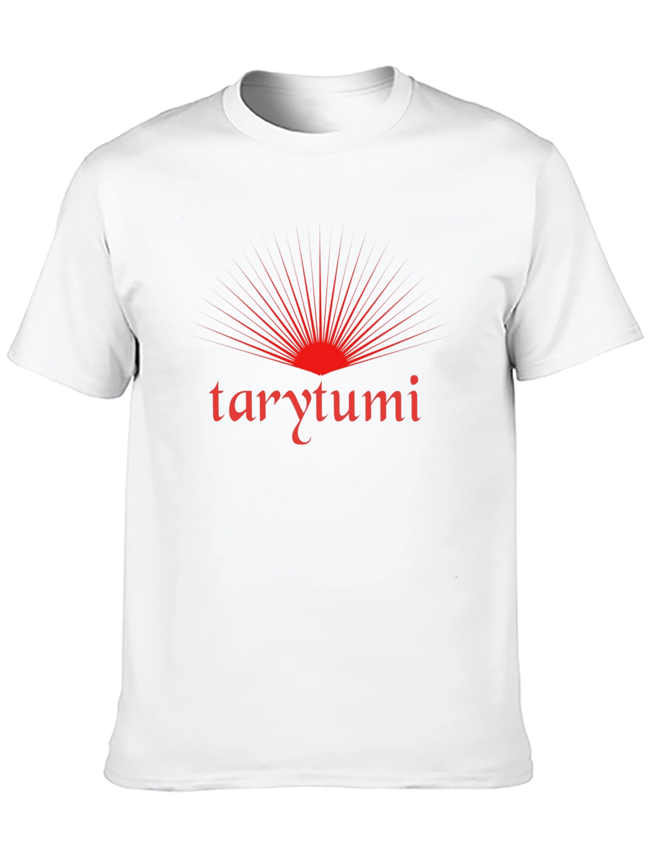 Tarytumi Graphic Tee - Black Cotton Blend Shirt