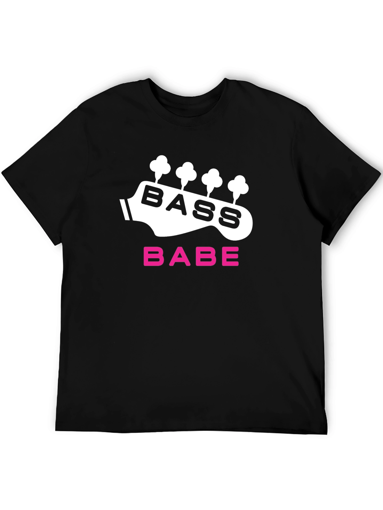 Bass Babe Black T-Shirt - Music Lovers Tee