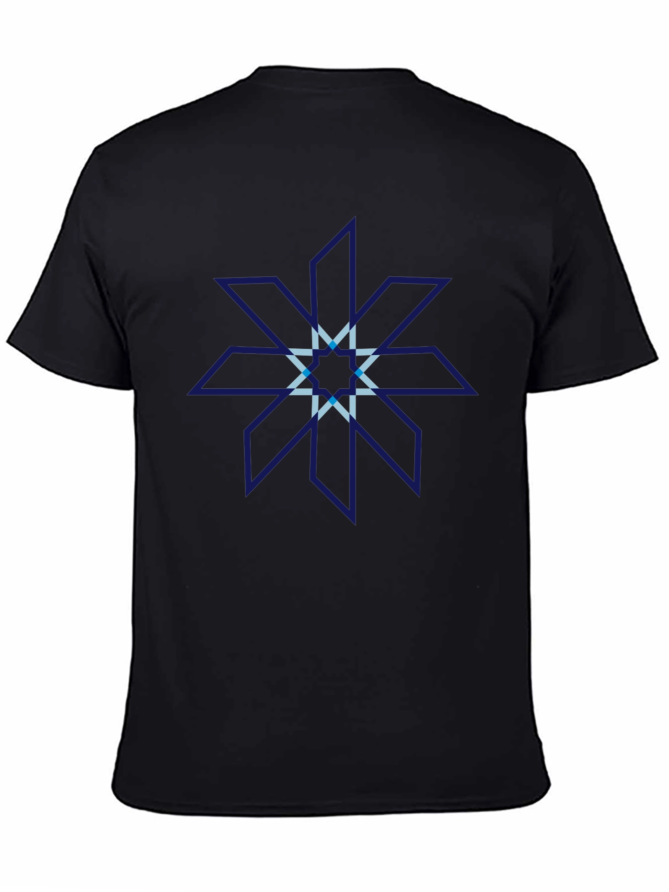 Geometric Starburst T-Shirt - Modern Graphic Tee