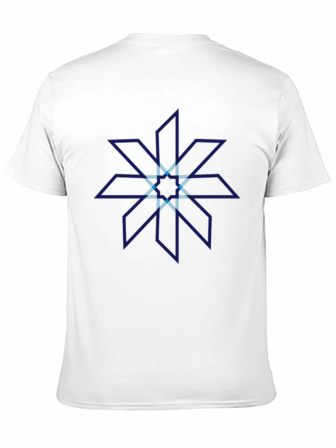 Geometric Starburst T-Shirt - Modern Graphic Tee