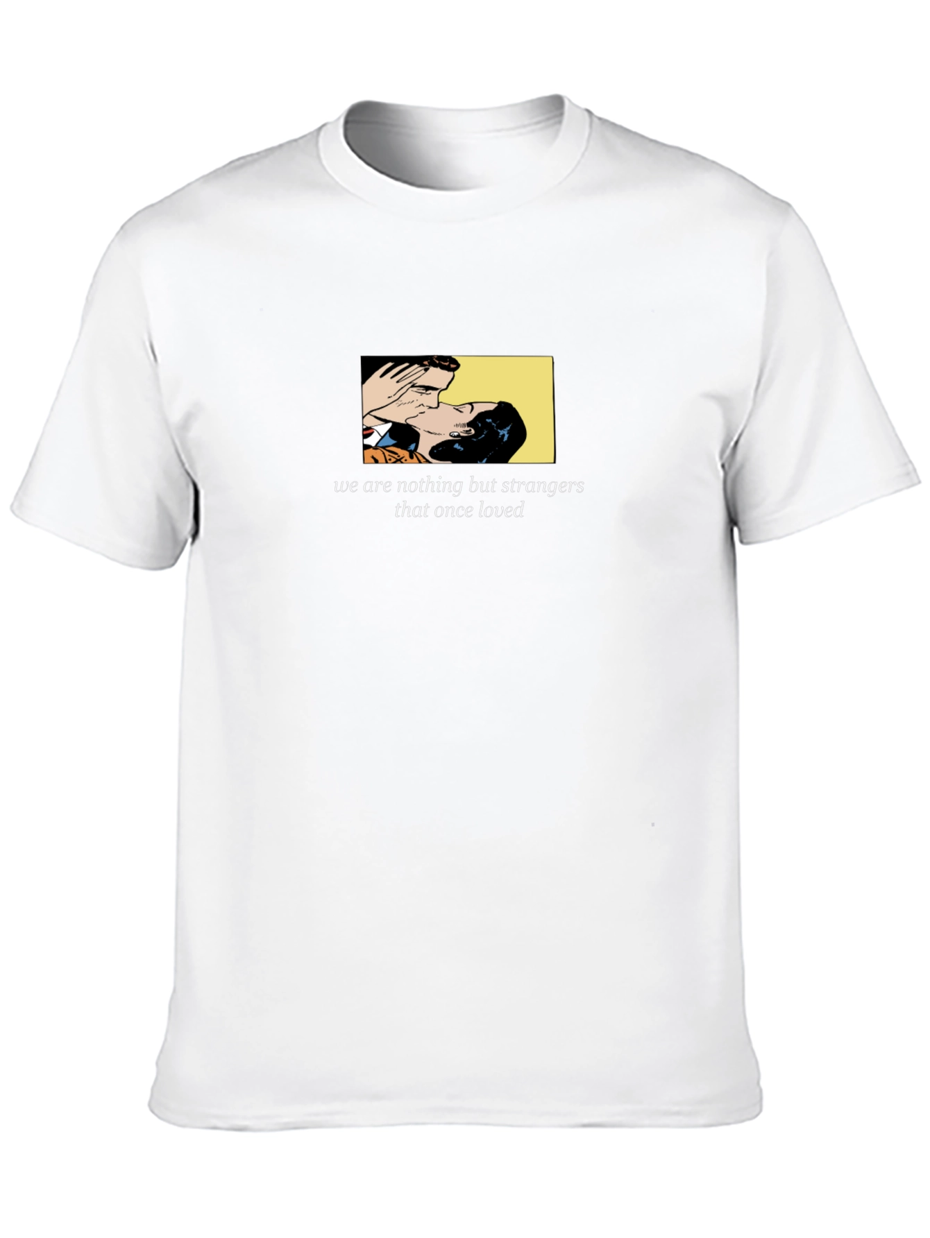 Strangers That Once Loved Black Graphic Tee