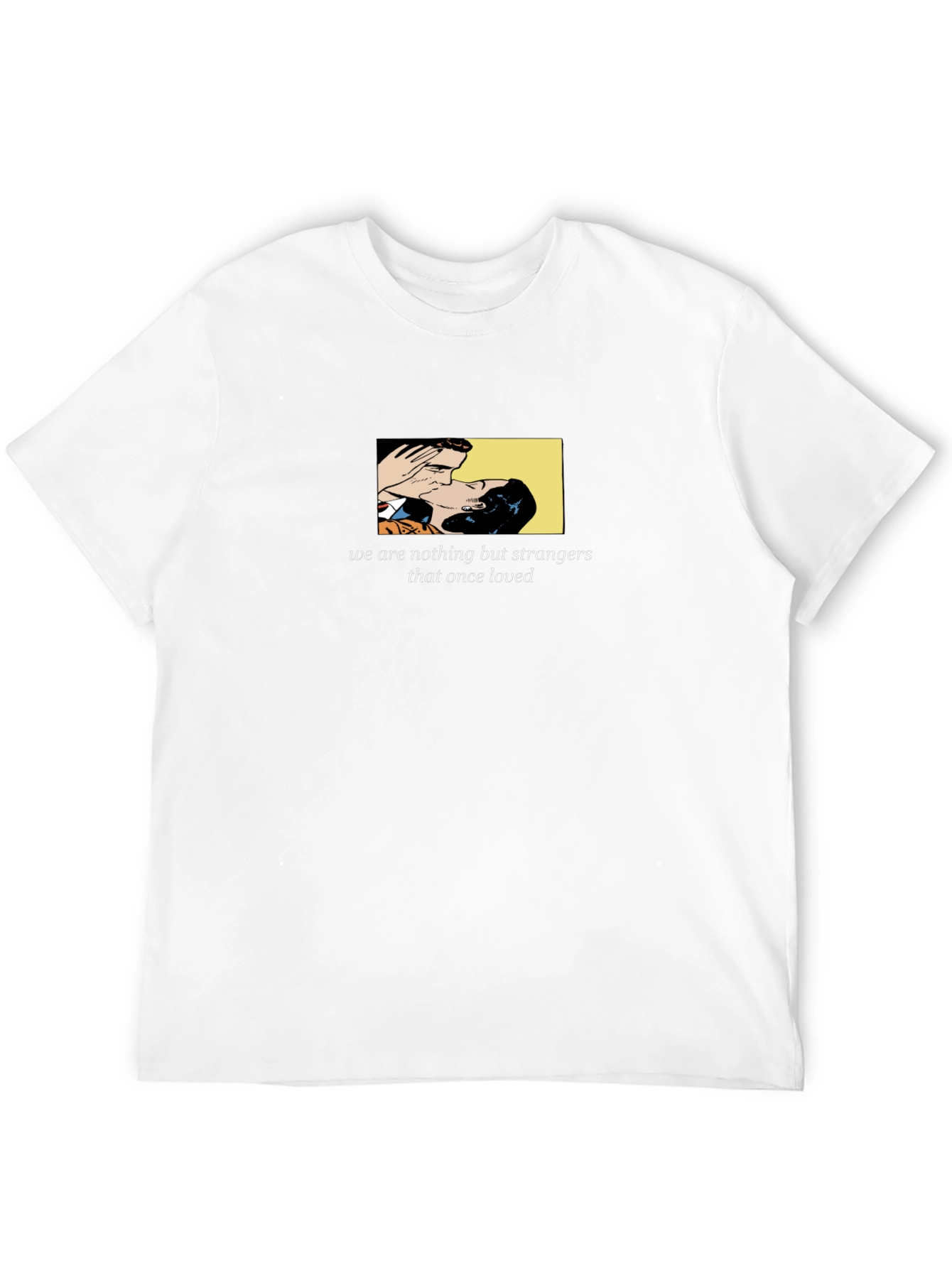 Strangers That Once Loved Black Graphic Tee